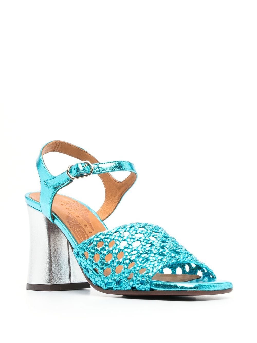 Chie Mihara Women's Clear Blue Leather Sandals - Comfortable & Stylish Summer Shoes for Beach, Travel & Casual Wear
