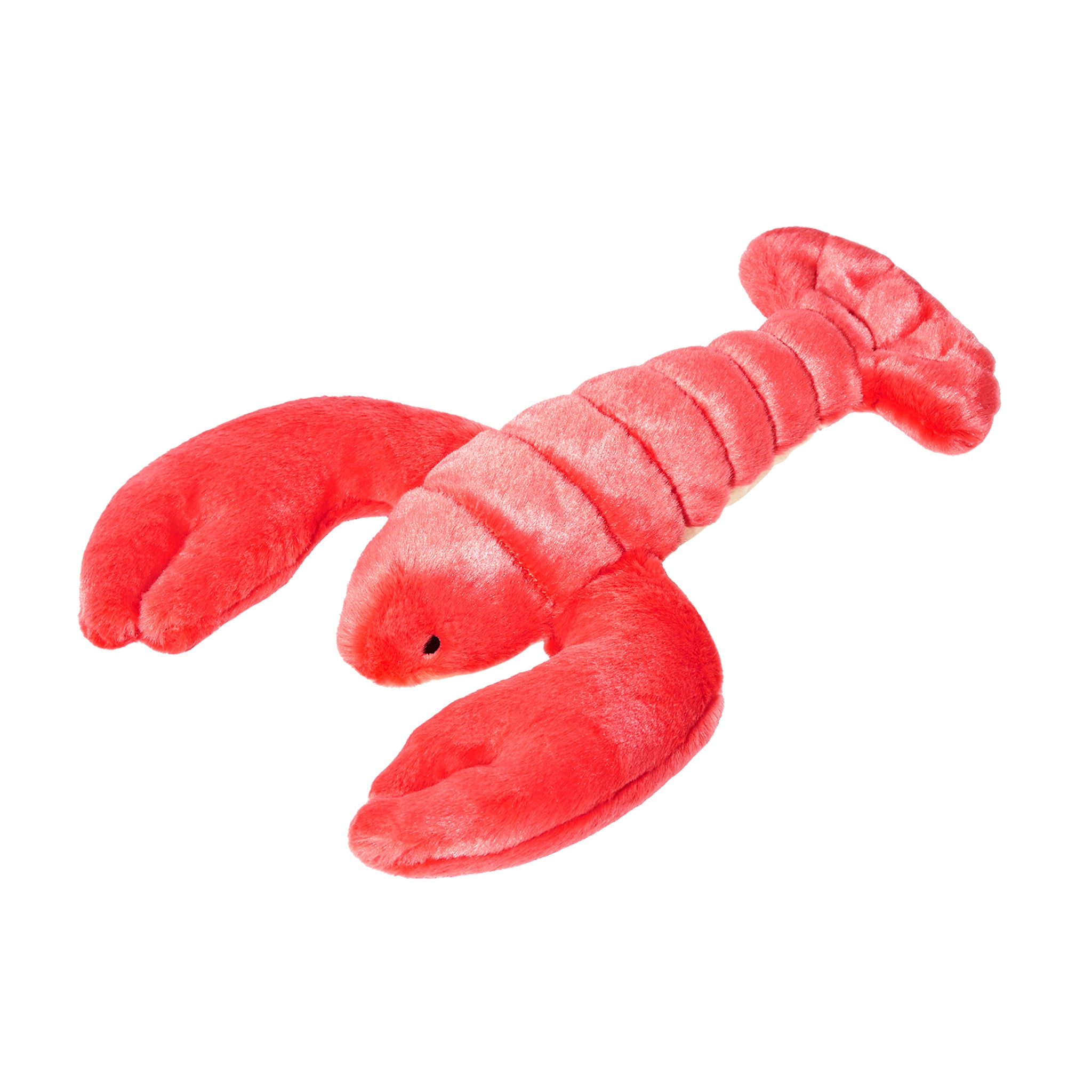 Fluff & Tuff Manny Lobster Dog Toy - Durable Chew-Proof Plush for Aggressive Chewers - Perfect for Fetch, Cuddling & Interactive Playtime