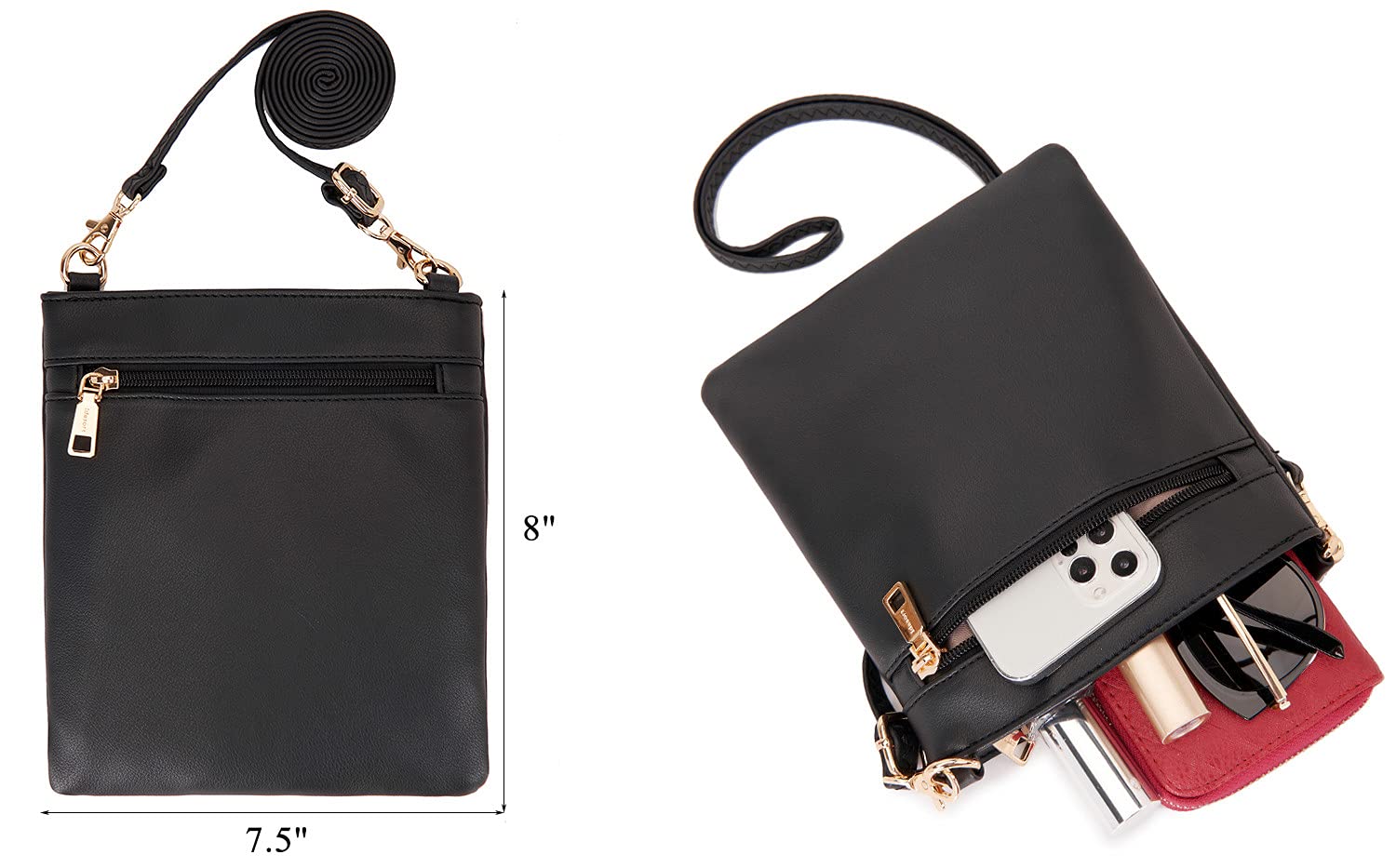 Stylish Large Crossbody Bags for Women - Fashion Shoulder Handbag Purse with Wallet Set, Tote & Hobo Purses - Perfect for Work, Travel and Everyday Use