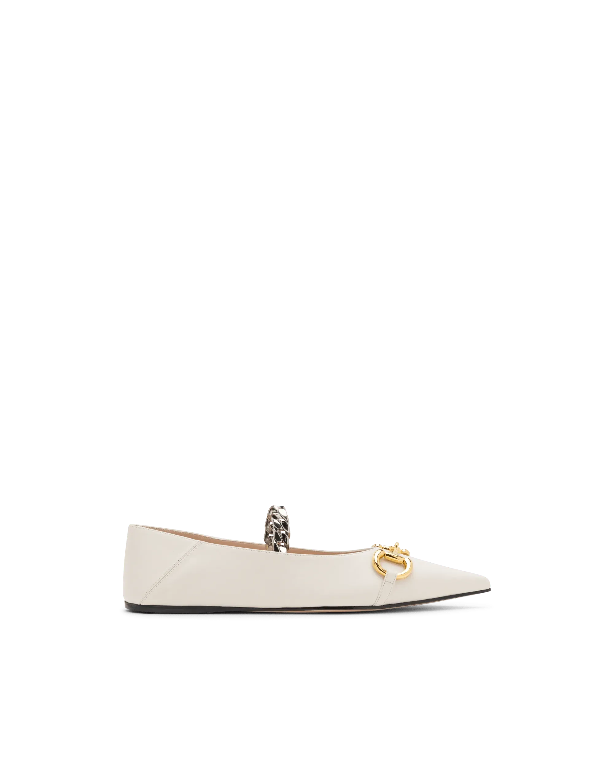 GG Horsebit Loafers for Women - Classic Ballet Flats with Metal Bit Detail - Comfortable Slip-On Shoes for Work, Office & Casual Wear