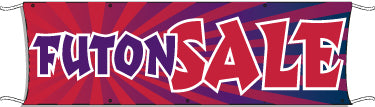 Large Outdoor Banner for Futon Sale - Perfect for Storefronts, Events, and Promotions