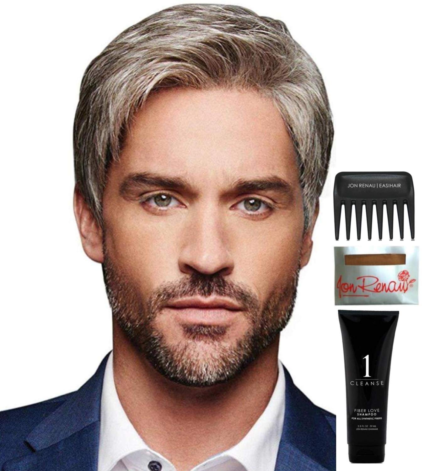 Reserved Wig by HIM - 5 Piece Bundle with Christy's Wigs Q&A Booklet, 2oz Travel Size Wig Shampoo, Wig Cap & Wide Tooth Comb (Color: M5S) - Perfect for Travel, Cosplay & Everyday Styling