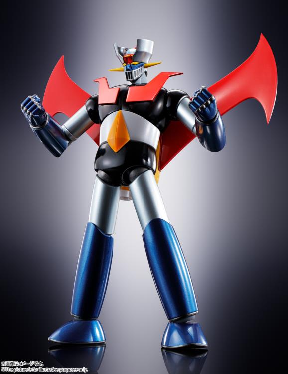 Bandai Soul of Chogokin GX 105 Mazinger Z (Kakumei Shinka) Action Figure - Premium Collectible Robot Toy for Anime Fans & Model Kit Enthusiasts - Perfect for Display, Gifts, and Anime Collections
