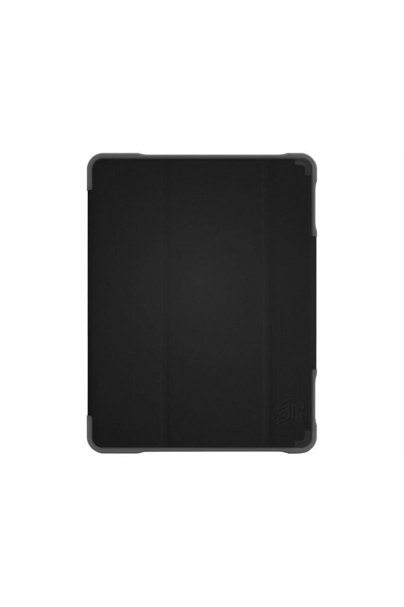 STM Dux Plus Duo Protective Case for iPad Air 3rd Gen & iPad Pro 10.5 - Shockproof, Slim Design, Black | Perfect for Work, Travel & School Use