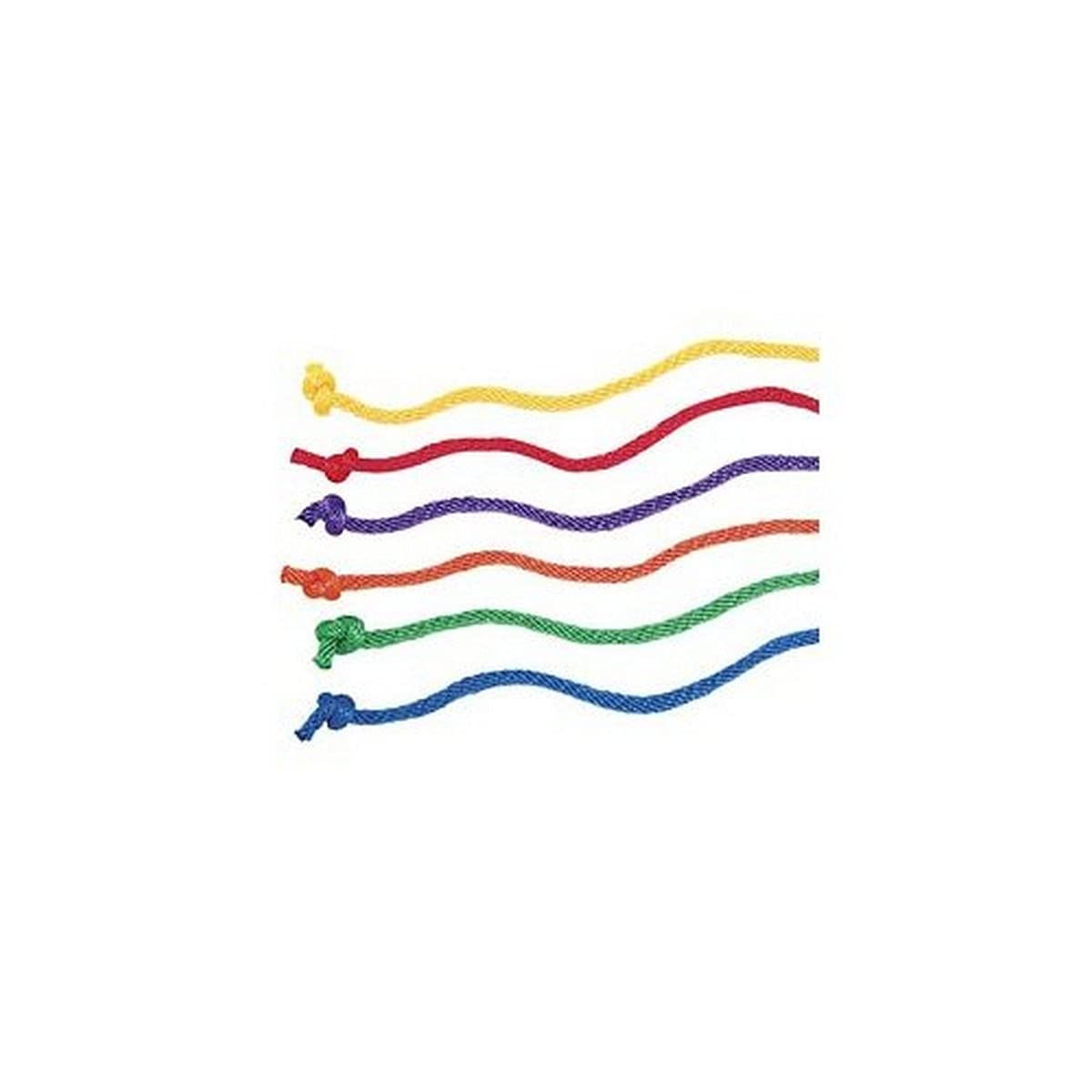 BSN Sports Handleless Jump Rope - Set of 6 for Speed Training, Boxing, CrossFit & Home Workouts