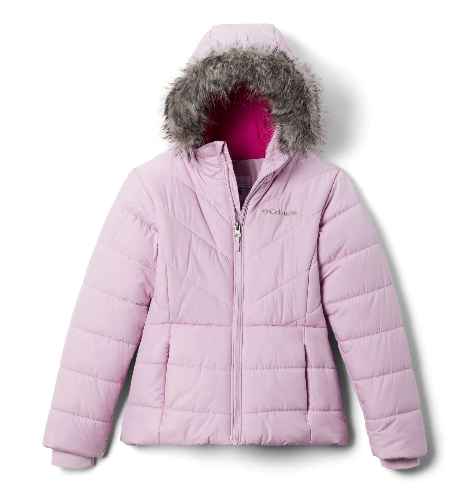 Columbia Girls' Katelyn Crest Water-Resistant Jacket - Lightweight Winter Coat for Outdoor Activities, School & Play