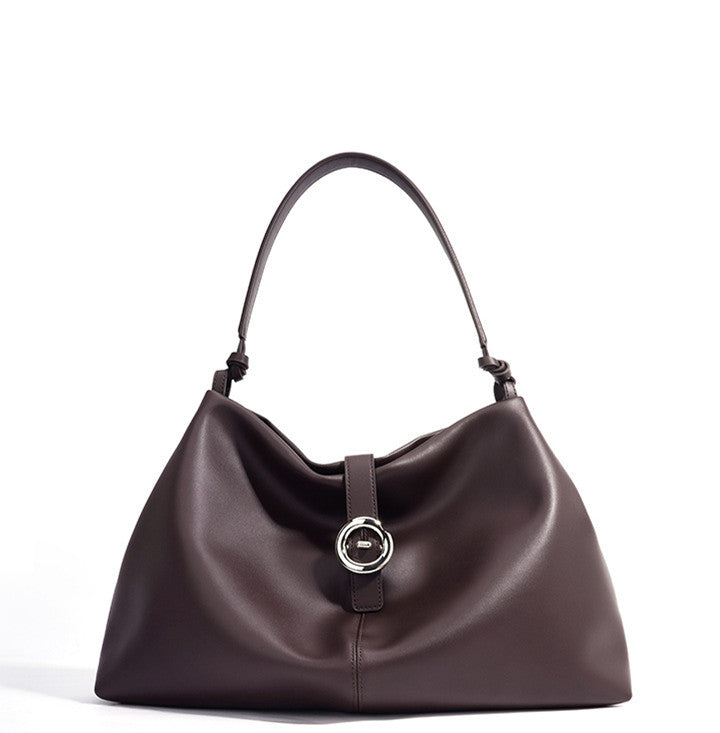 Premium Soft Leather Shoulder Bag for Women - Stylish & Durable Crossbody Purse - Perfect for Work, Travel & Everyday Use