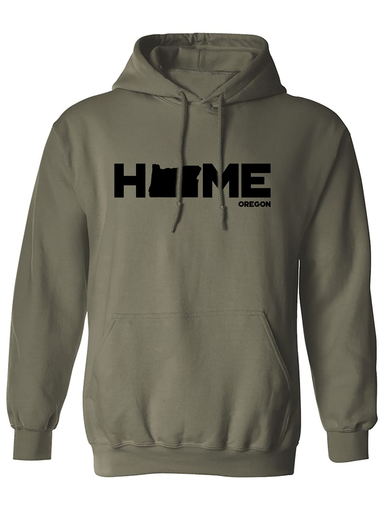 Zerogravitee Oregon HOME Adult Hooded Sweatshirt - Cozy Pullover Fleece Hoodie for Men & Women | Perfect for Casual Wear, Outdoor Activities & Lounge Relaxation