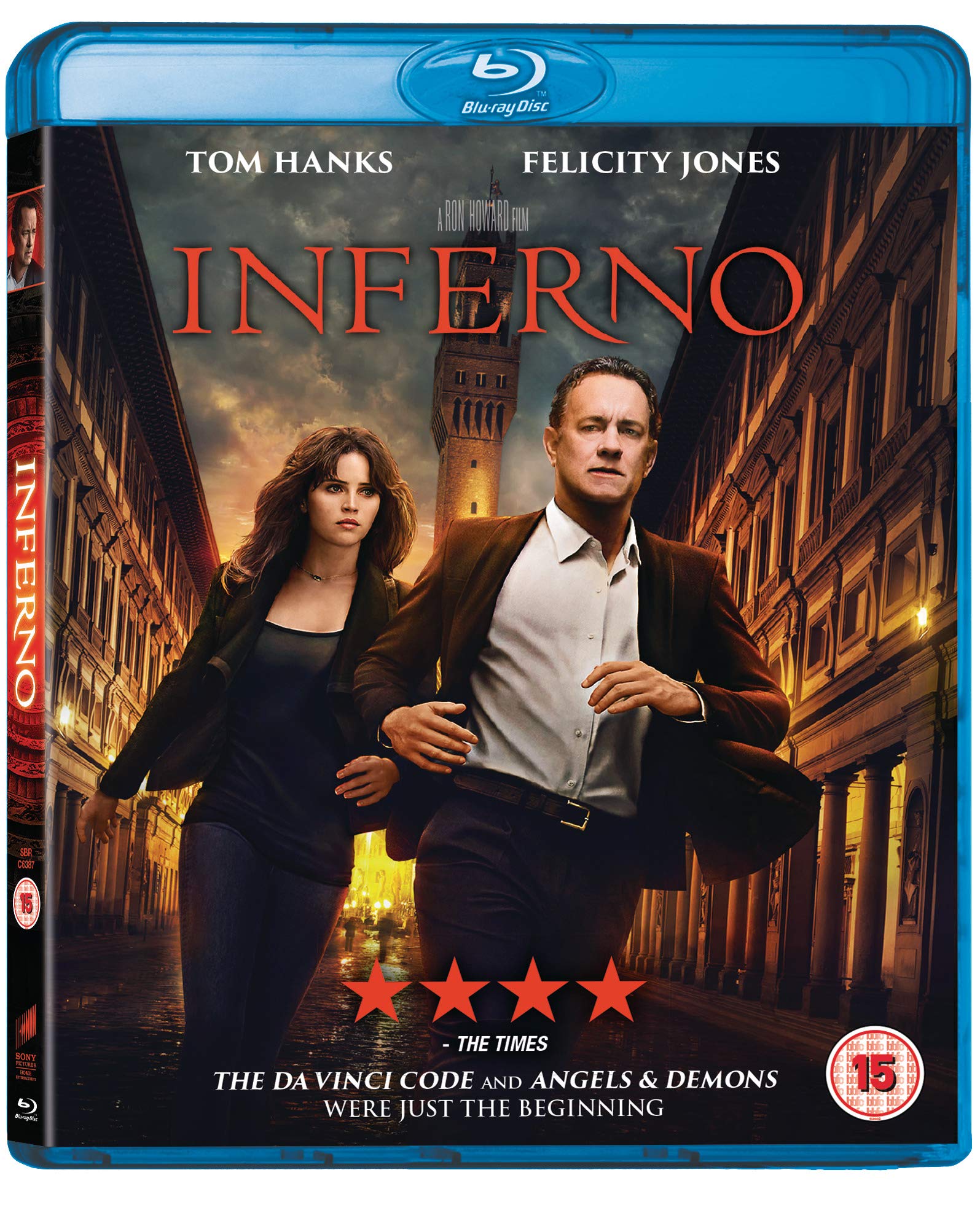 Inferno [Blu-ray] 2017 Edition - Region Free - Action Thriller Movie Based on Dan Brown's Novel - Perfect for Movie Nights & Home Theater Collections