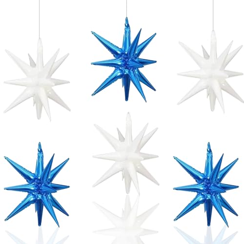 White + Blue