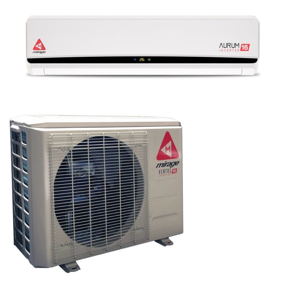 Mirage Ventus X 24,000 BTU 17 SEER 220V/60Hz Ductless Mini Split Air Conditioner & Heat Pump - Perfect for Home, Office, and Small Business Cooling & Heating
