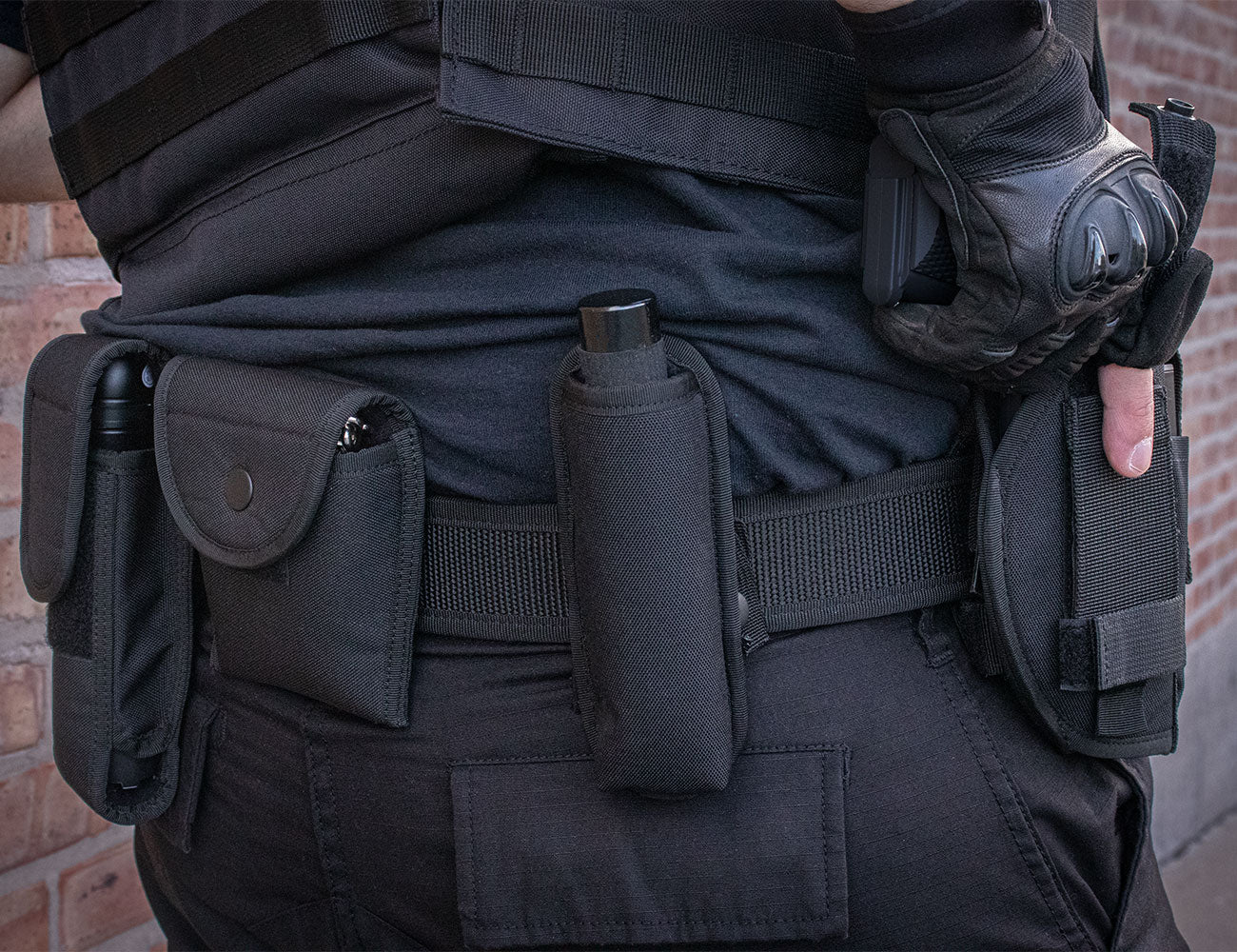 Professional 7-Piece Security Duty Belt Set for Law Enforcement & Security Guards - Heavy Duty Tactical Gear for Police, Military & Event Security