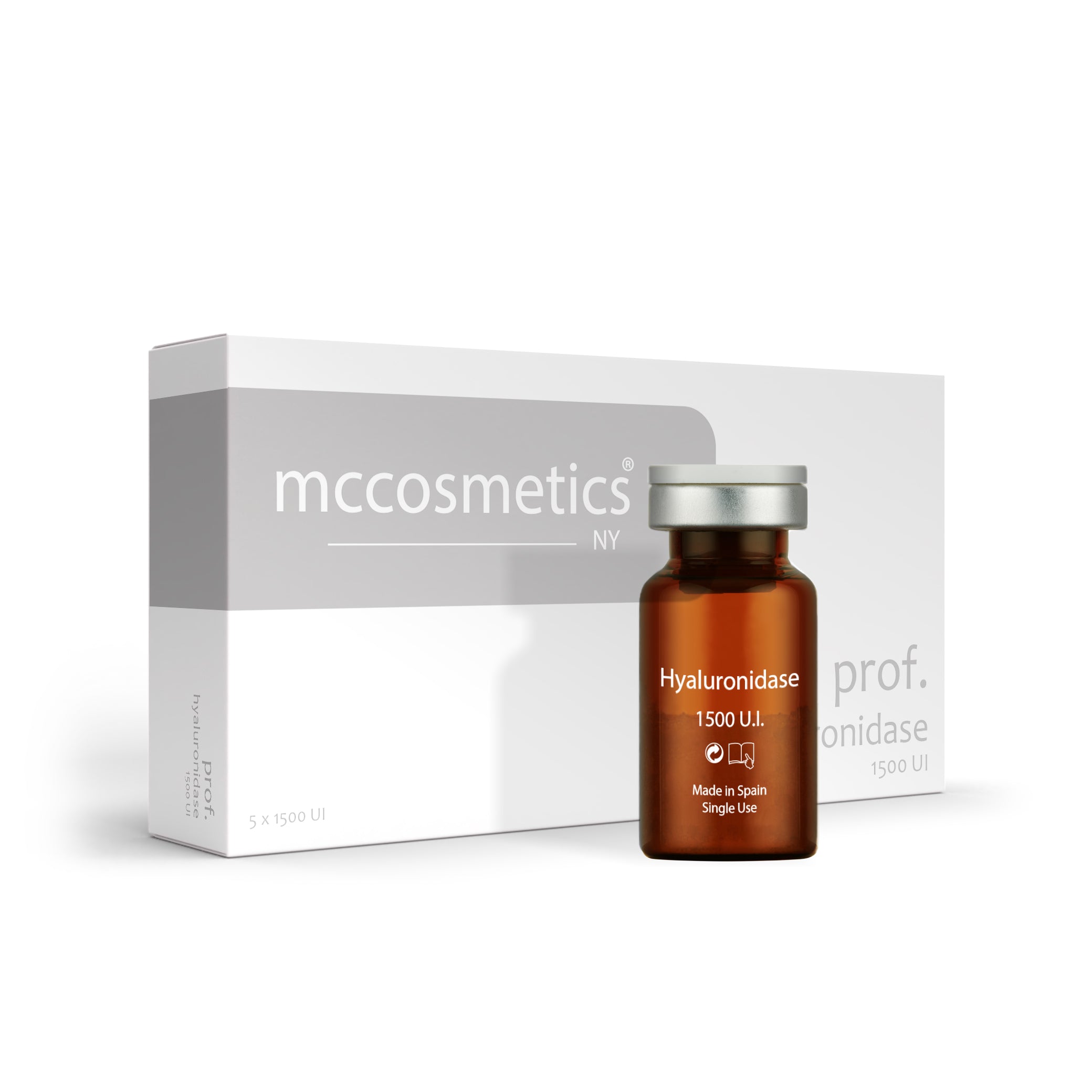 MCCosmetics NY Professional Hyaluronidase Enzyme for Lip Dissolving & Wrinkle Treatment – Safe & Effective for Smooth Skin Care at Home