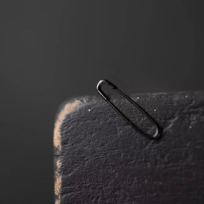 Premium Gun Metal French Safety Pins - Heavy Duty Stainless Steel for Sewing, Crafts & DIY Projects - Perfect for Clothing Repair, Scrapbooking & Jewelry Making