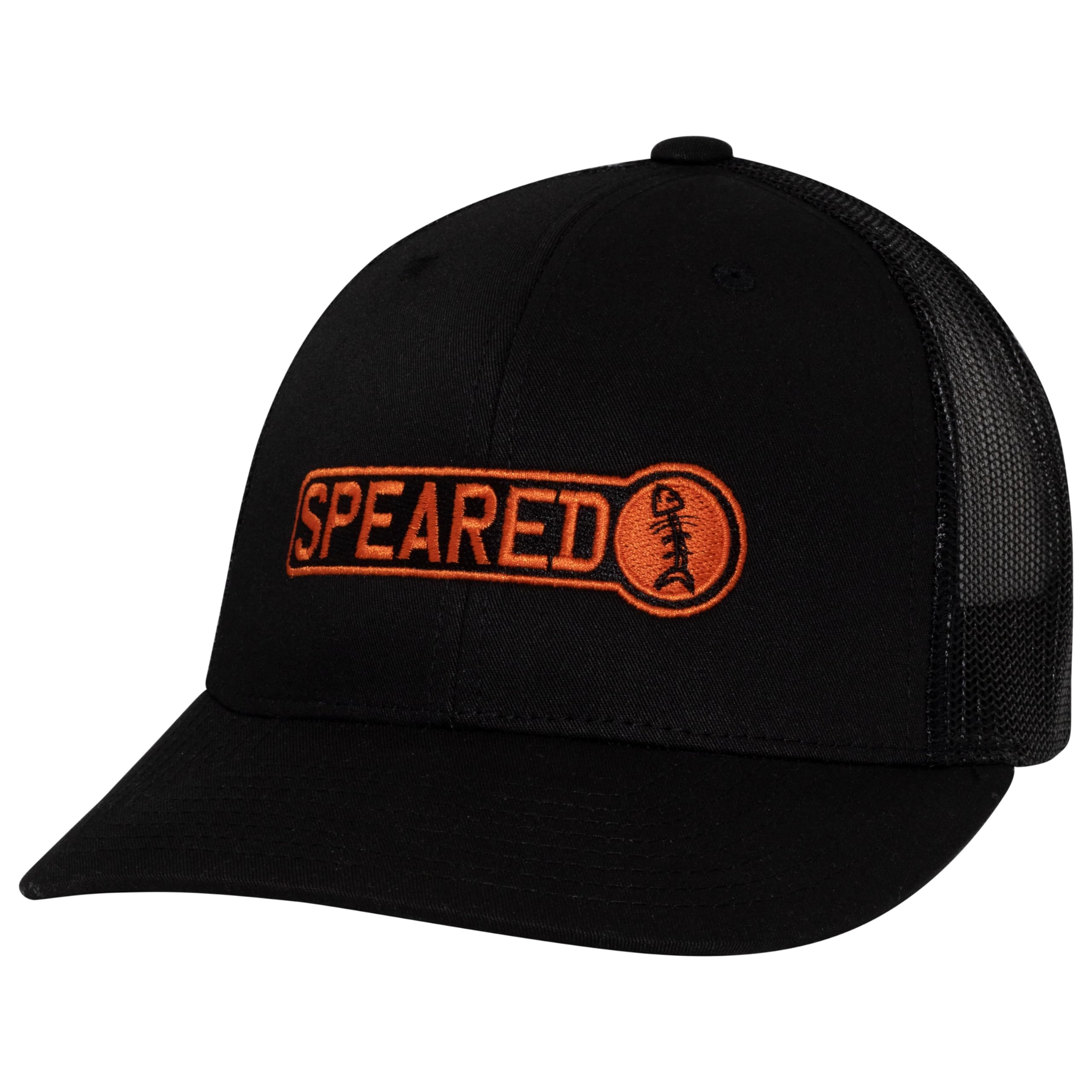 Premium Spearfishing Hat - Breathable Mesh Trucker Cap for Men & Women - UV Protection for Outdoor Fishing, Hunting, and Water Sports