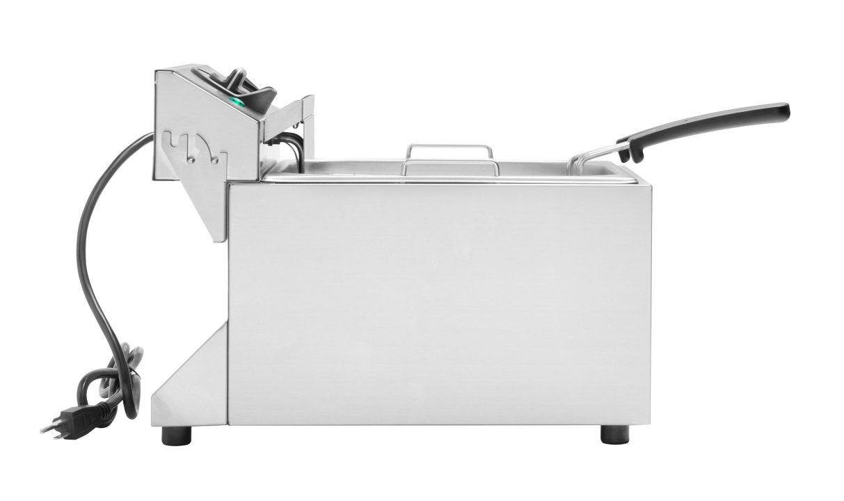 Vollrath Cayenne 10 lb Commercial Electric Countertop Deep Fryer 120V - Perfect for Restaurants, Food Trucks & Catering Businesses