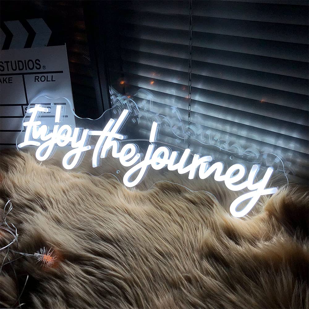 Enjoy The Journey LED Neon Sign - 21x7