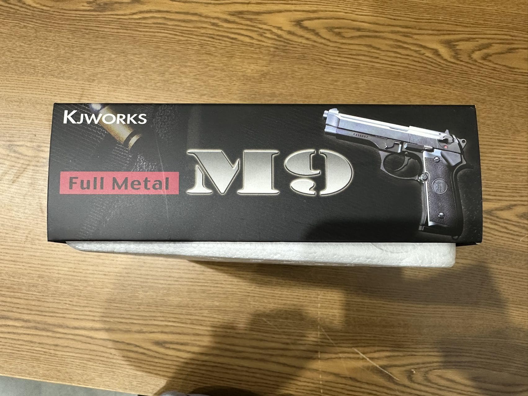 KJW Full Metal M9A1 CO2 Gas Blowback Airsoft Pistol - Black | Realistic Replica for Training & Tactical Games | Perfect for Airsoft Battles, Military Simulation & Target Practice