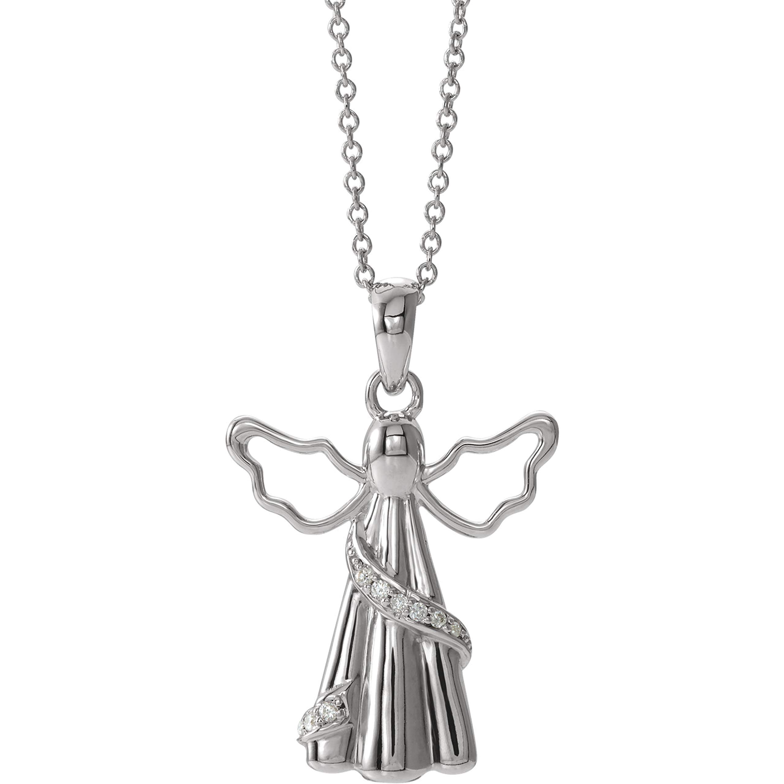 Memorial Gifts Sterling Silver Ash Holder Necklace - 18