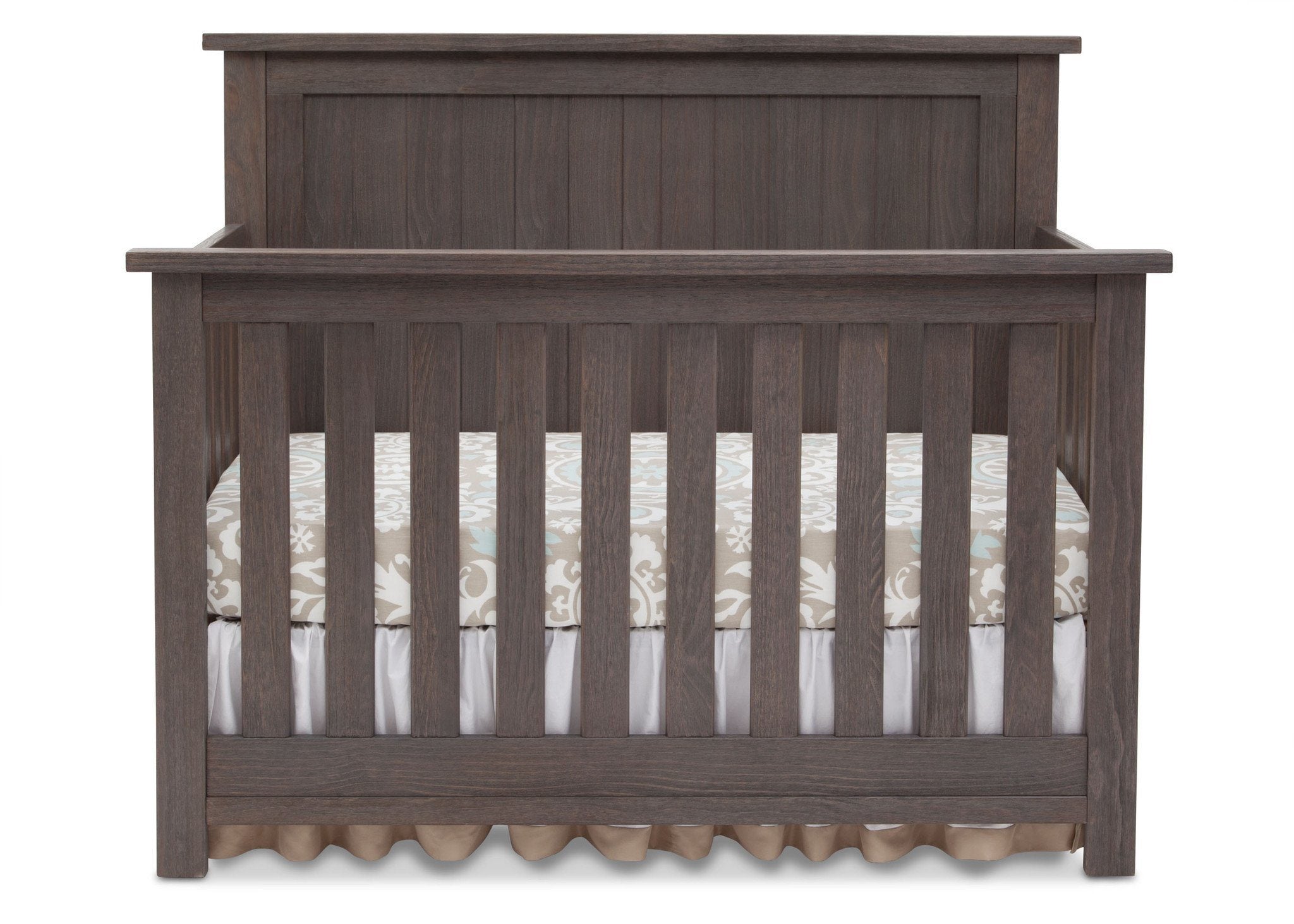 Northbrook 4-in-1 Convertible Baby Crib - Toddler Bed, Daybed & Full-Size Bed - Safe & Stylish Nursery Furniture for Newborns to Teens - Perfect for Bedrooms, Daycare & Guest Rooms