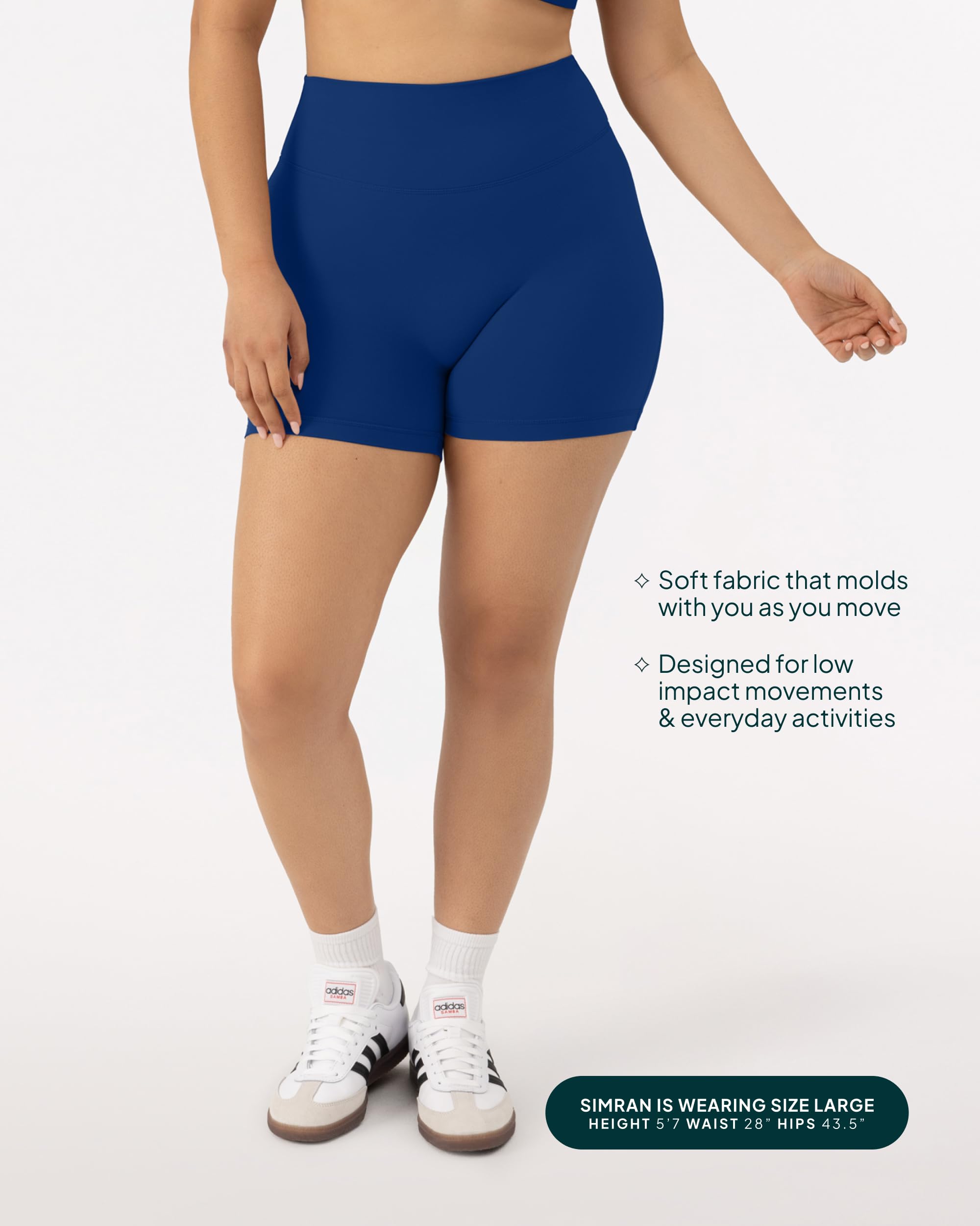 Buttery Soft High Waisted Yoga Shorts for Women - 4