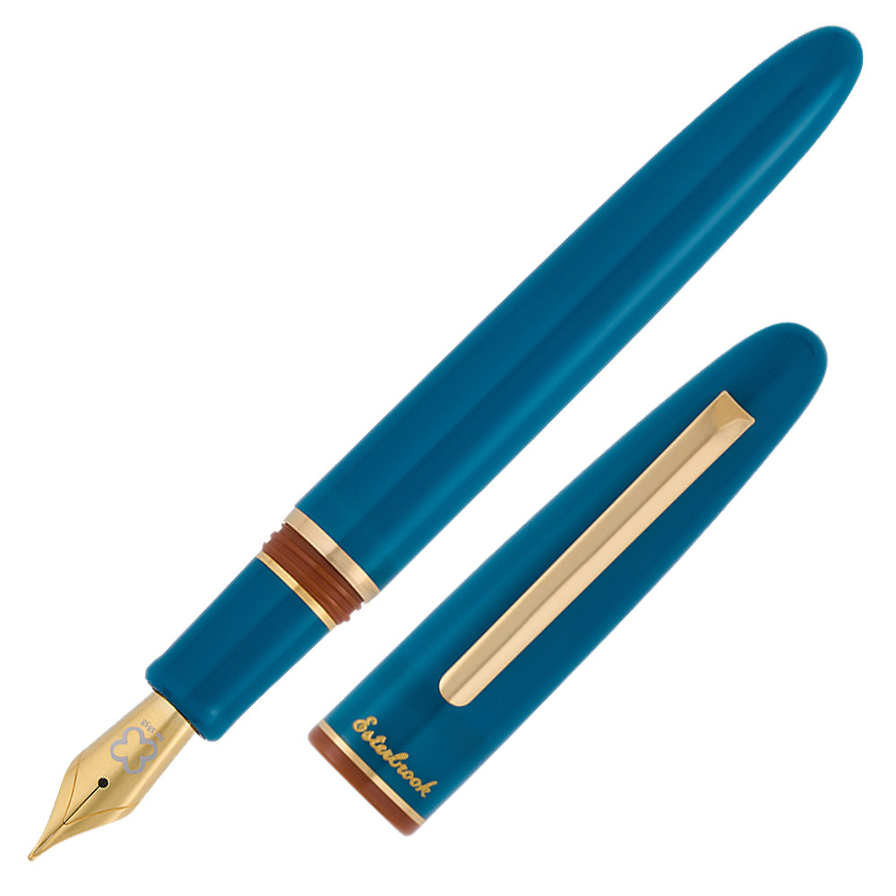 Esterbrook Estie Back to the Land Fountain Pen - Funky Lake Design - Premium Writing Instrument for Calligraphy, Journaling & Gift Giving - Perfect for Office, School & Creative Writing