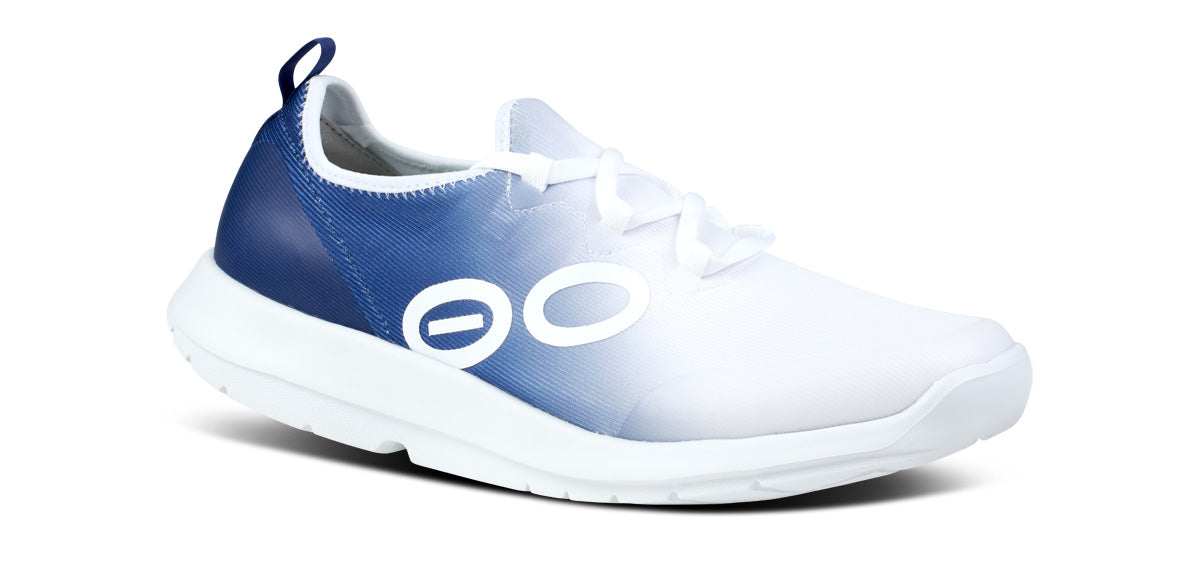 Men's OOmg Sport Low-Top Lace-Up Sneakers - Navy Blue Running Shoes for Men | Lightweight & Breathable for Gym, Workout & Casual Wear
