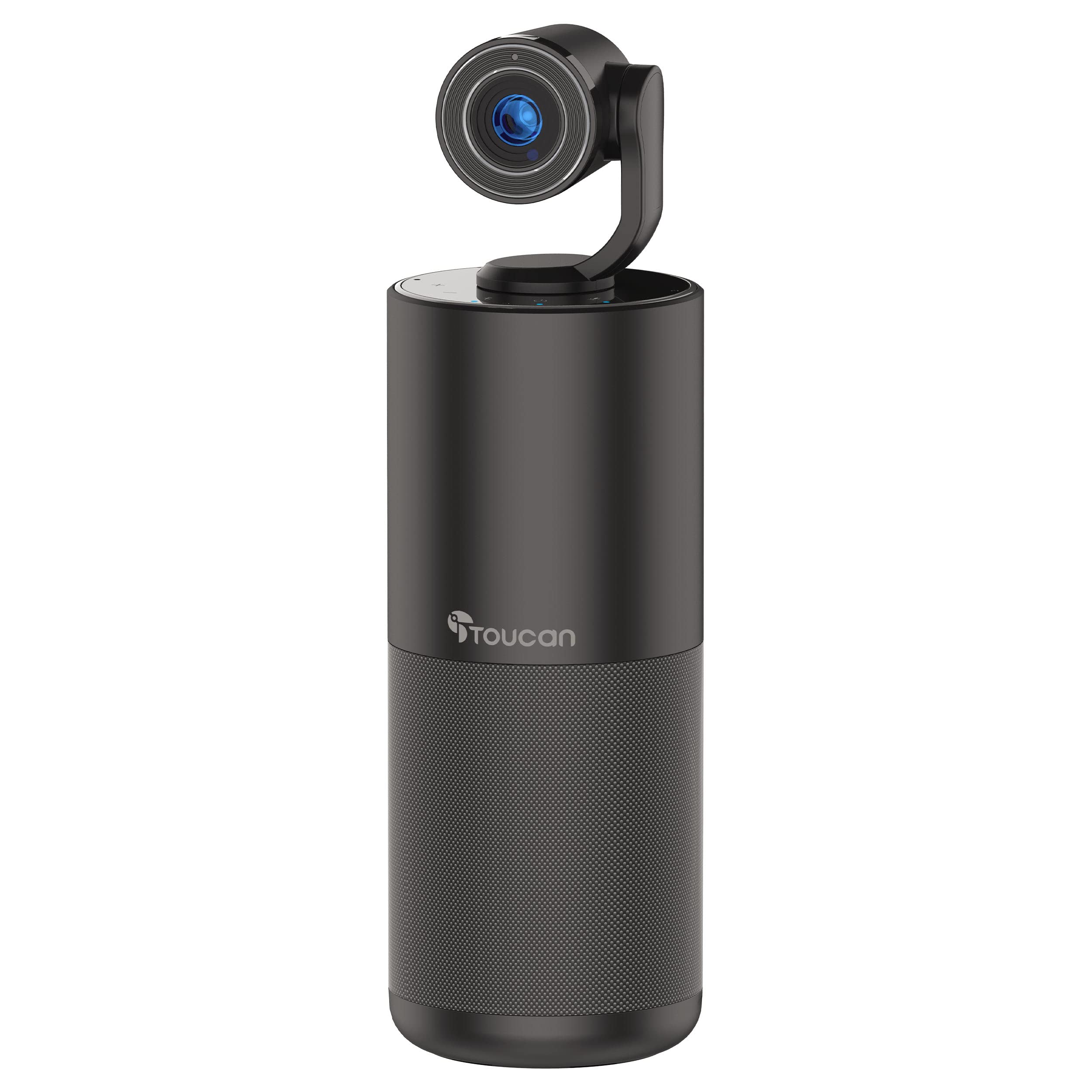 TOUCAN Connect HD Video Conference System - 1440P FHD Webcam with 5W Speaker & 4 Noise Cancelling Mics for PC - USB Web Camera with Microphone (1 Pack) - Perfect for Zoom Meetings, Remote Work & Online Classes