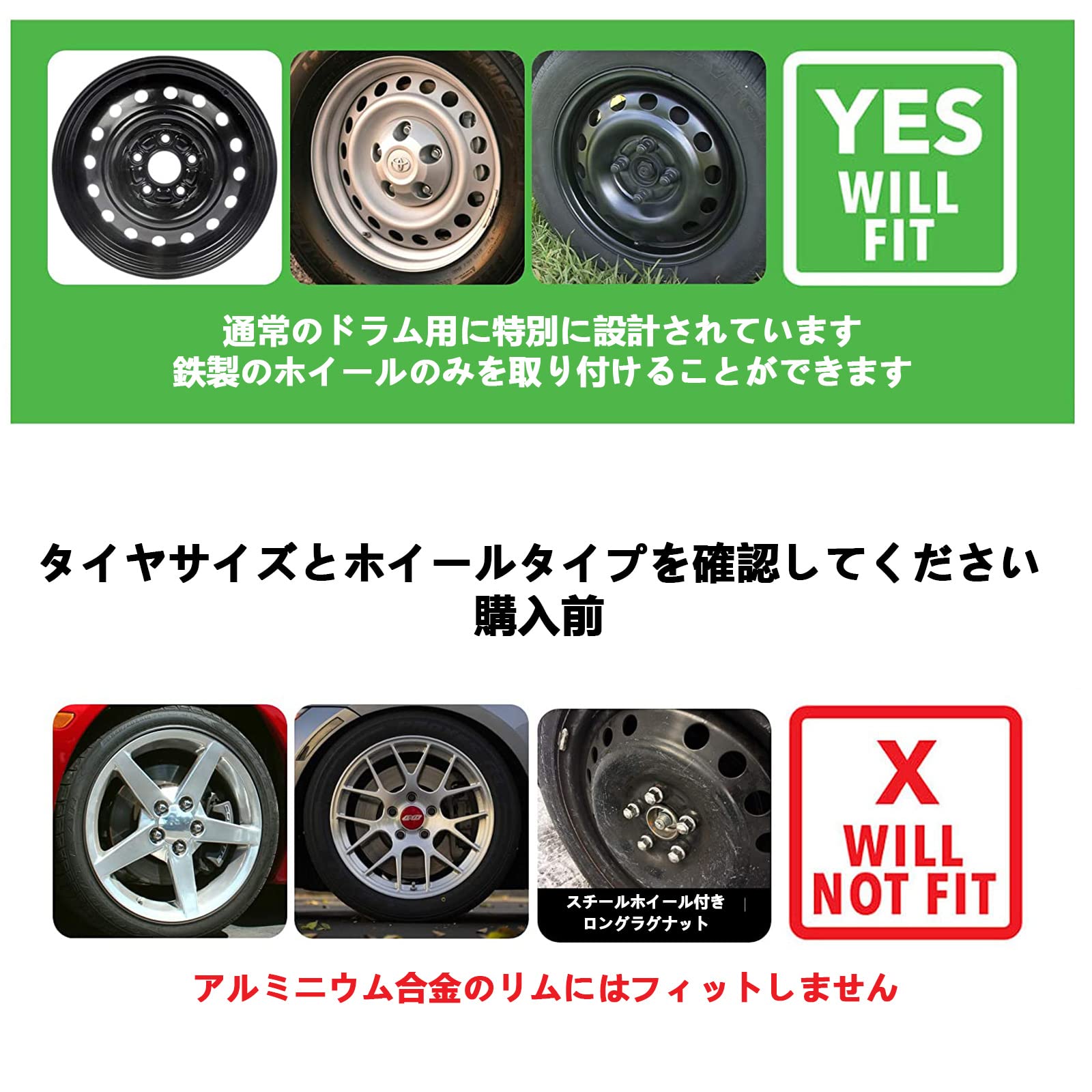 15 Inch All Black Hubcaps Wheel Covers (Set of 4) - Universal Fit for Standard Steel Rims - Durable Car Accessories for Sedans, SUVs & Trucks - Perfect for Everyday Driving & Vehicle Protection