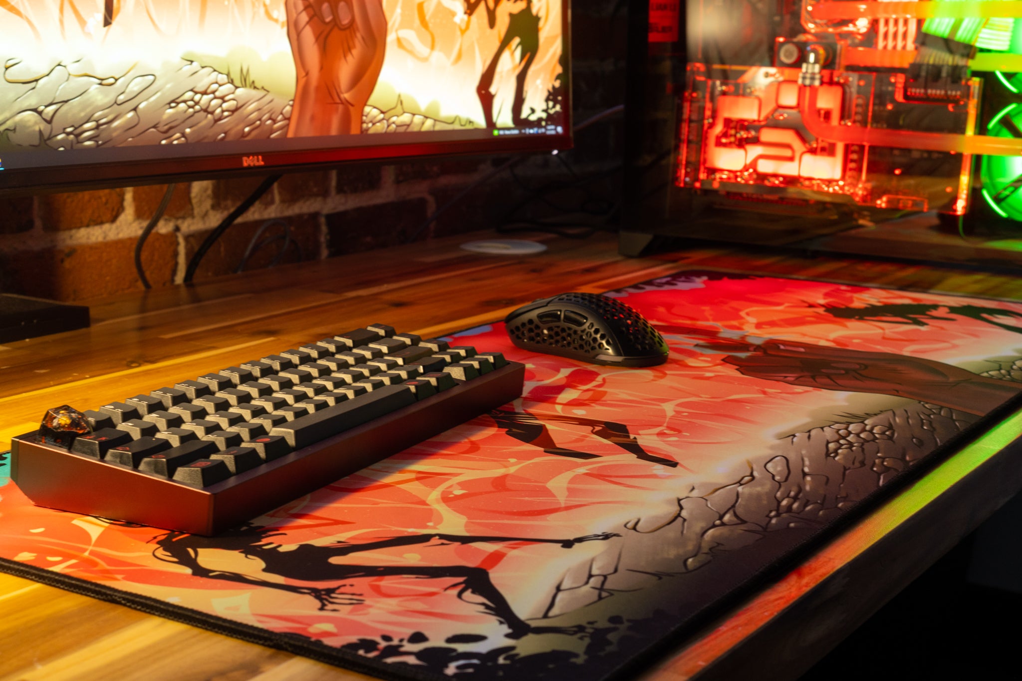 Rawzu Content Creator Collaboration Limited Edition XL Gaming Mouse Pad - Large Extended Mousepad for PC & Mac - Perfect for Gaming, Streaming & Office Work