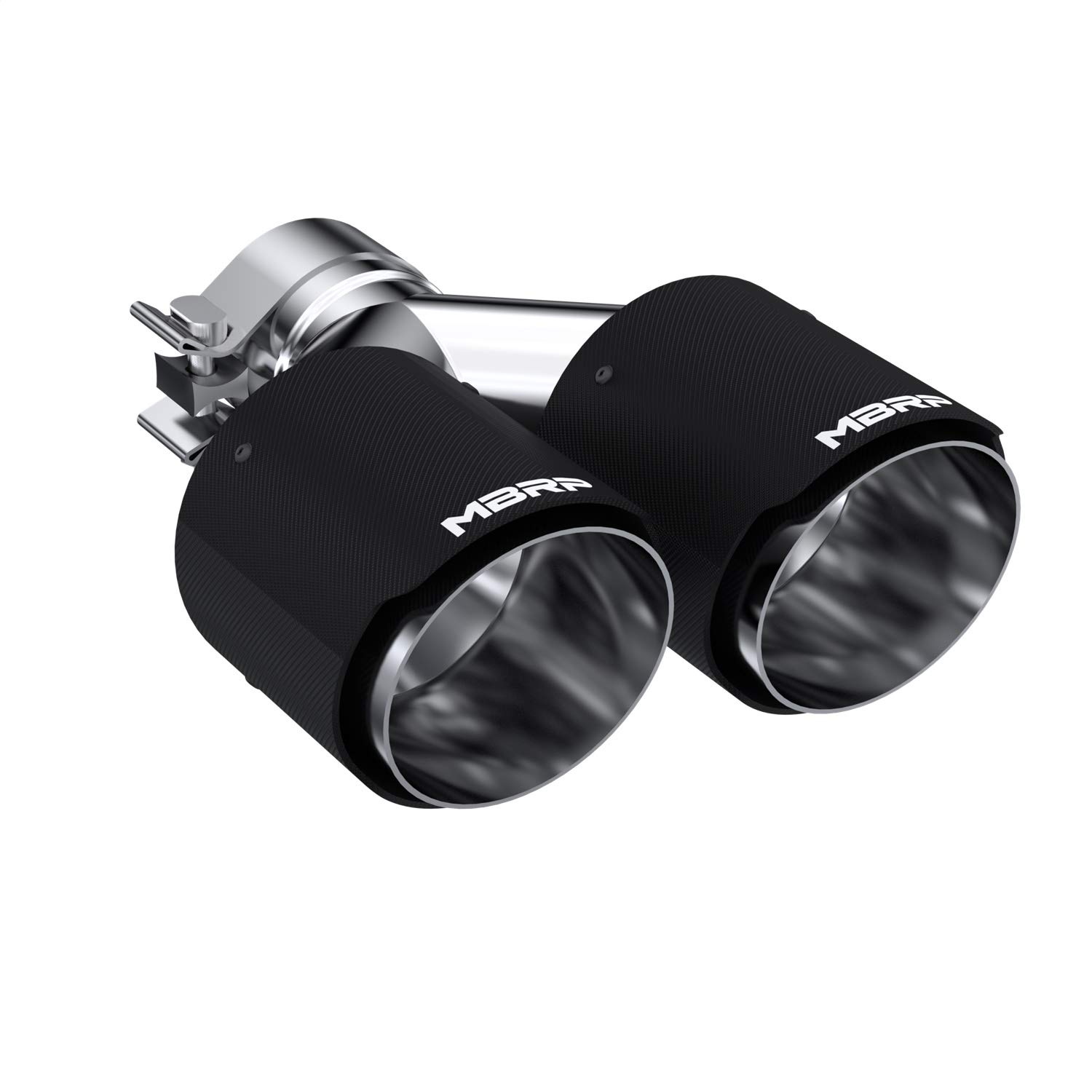 MBRP T5178CF Carbon Fiber Exhaust Tip - High Performance Car Exhaust System for Trucks & SUVs | Enhances Engine Sound & Vehicle Appearance | Perfect for Off-Roading & Custom Car Builds