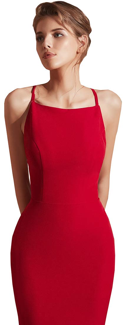 Elegant Women's Mermaid Straps Long Prom Evening Dresses - Perfect for Formal Dances, Weddings & Special Occasions