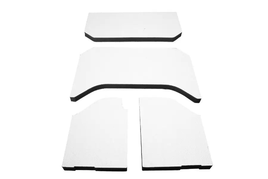 Ford Bronco DEI Sound Deadening Headliner Kit - White Original Finish for JK 4-Door 2007-2010 Models | Noise Reduction & Thermal Insulation for Off-Road Adventures & Daily Commuting