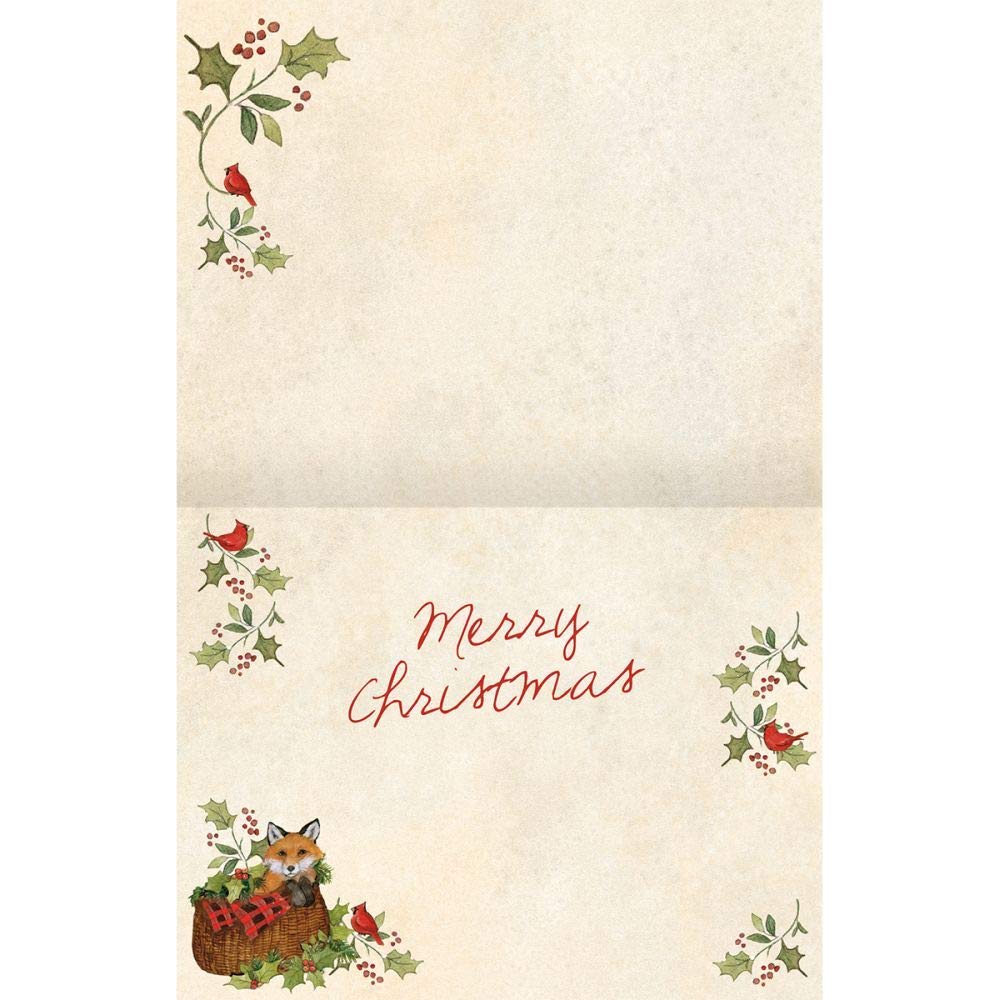 Lang Magic of Christmas Assorted Boxed Holiday Cards (1008118) – 2 Unique Festive Christmas Card Designs – 18 Total Cards – Perfect for Family Greetings, Office Parties & Seasonal Gift Exchanges