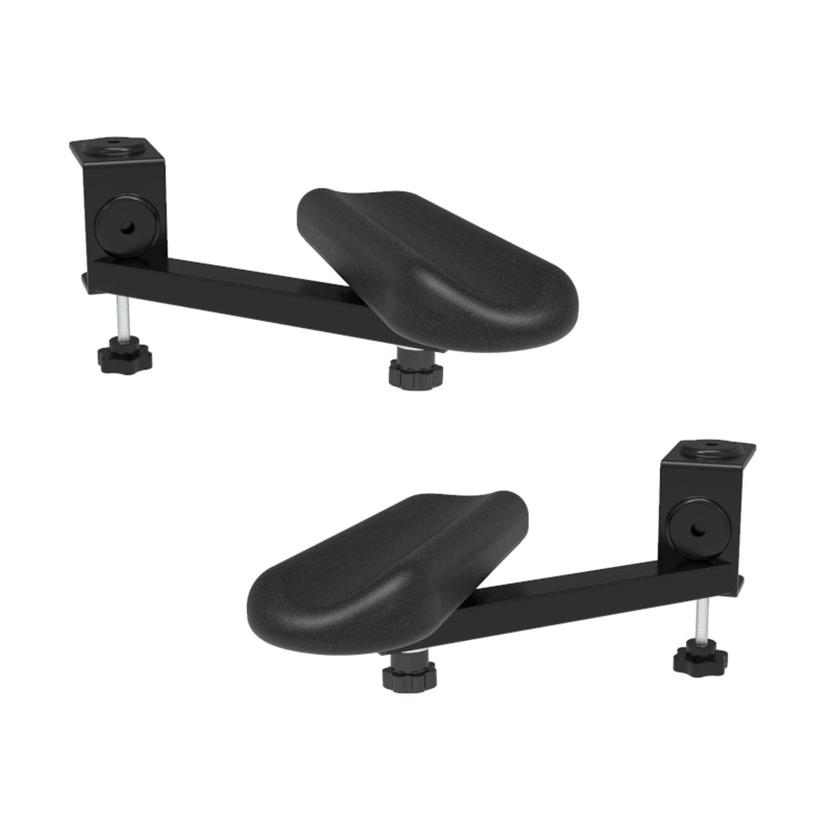 Ergonomic Left & Right Hand Mouse Tray with Rotating Wrist Support - Adjustable Computer Arm Rest for Office & Gaming Setup - Comfortable Desk Accessory for Long Work Hours & PC Use