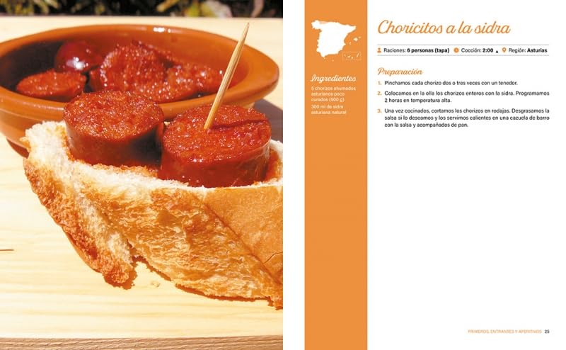 The Regional Slow Cooker: 78 Traditional Spanish Cuisine Recipes for Slow Cooker - Easy Homemade Meals for Busy Families & Spanish Food Lovers (Spanish Edition)