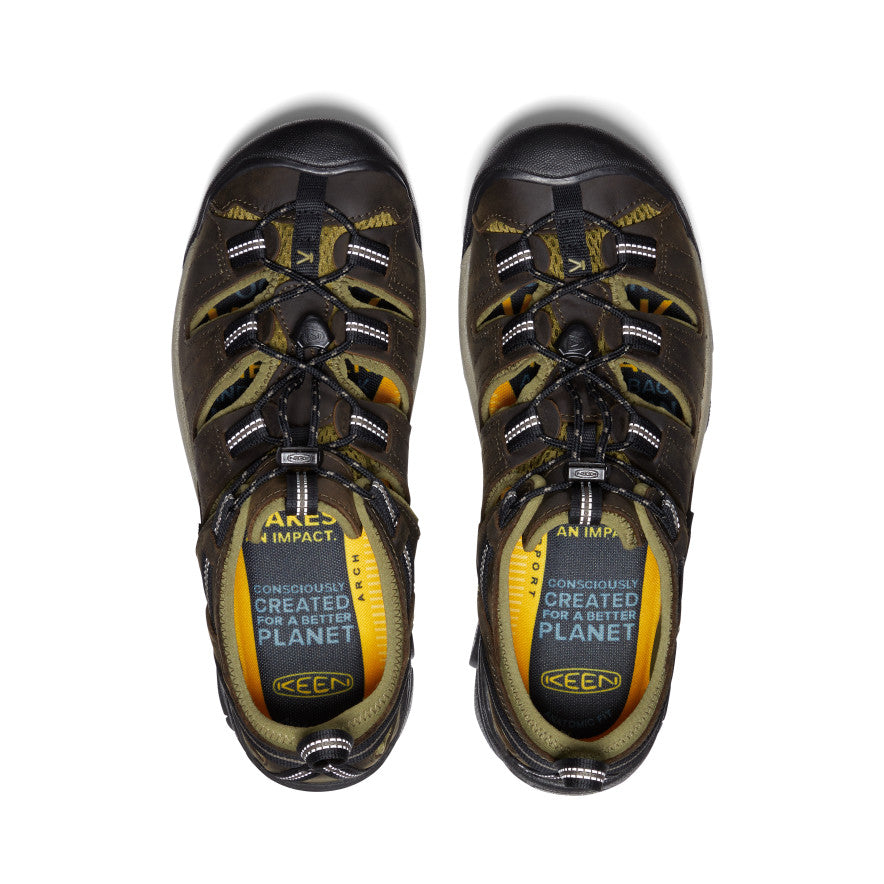 Men's Arroyo II Hiking Shoes - Lightweight & Durable Trail Running Shoes for Men | Canteen/Black | Perfect for Outdoor Adventures, Hiking & Backpacking