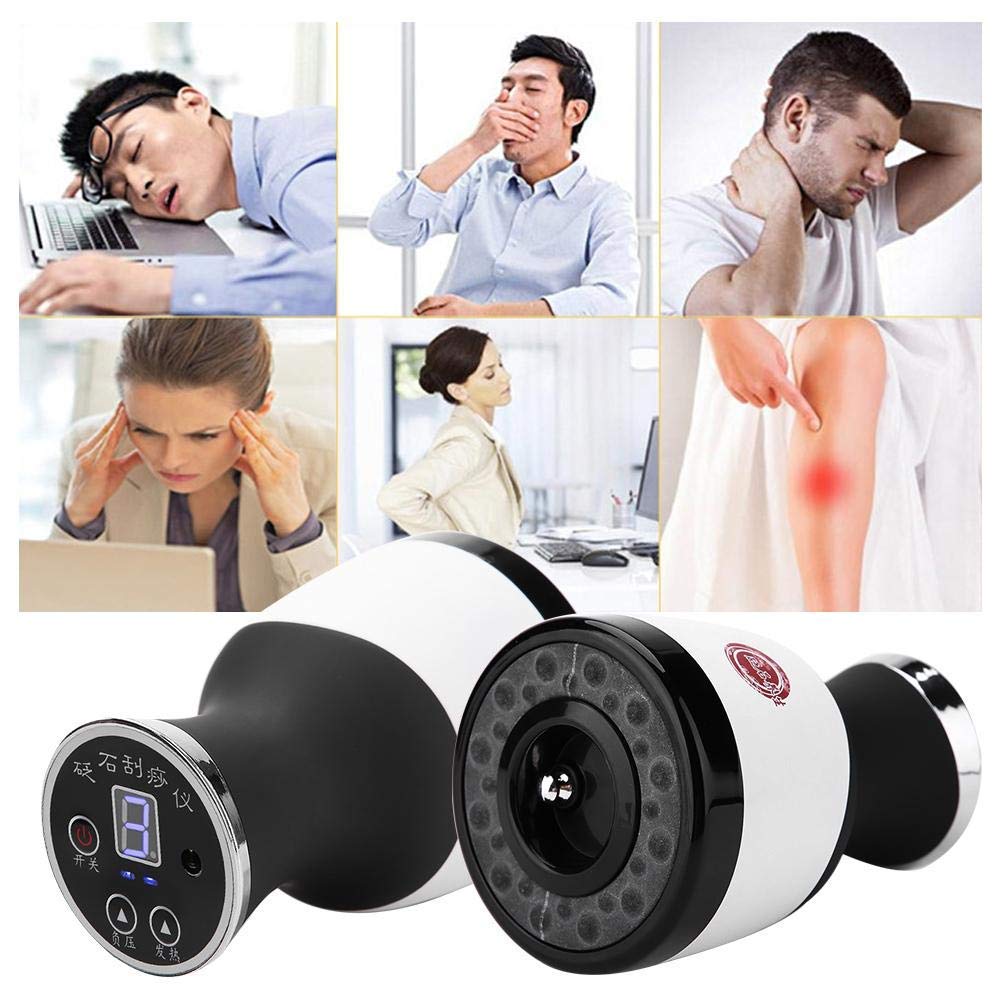 Electric Gua Sha Massager & Cupping Therapy Device - Full Body Muscle Pain Relief with Heat & Negative Pressure - Perfect for Home Use, Spa, and Post-Workout Recovery