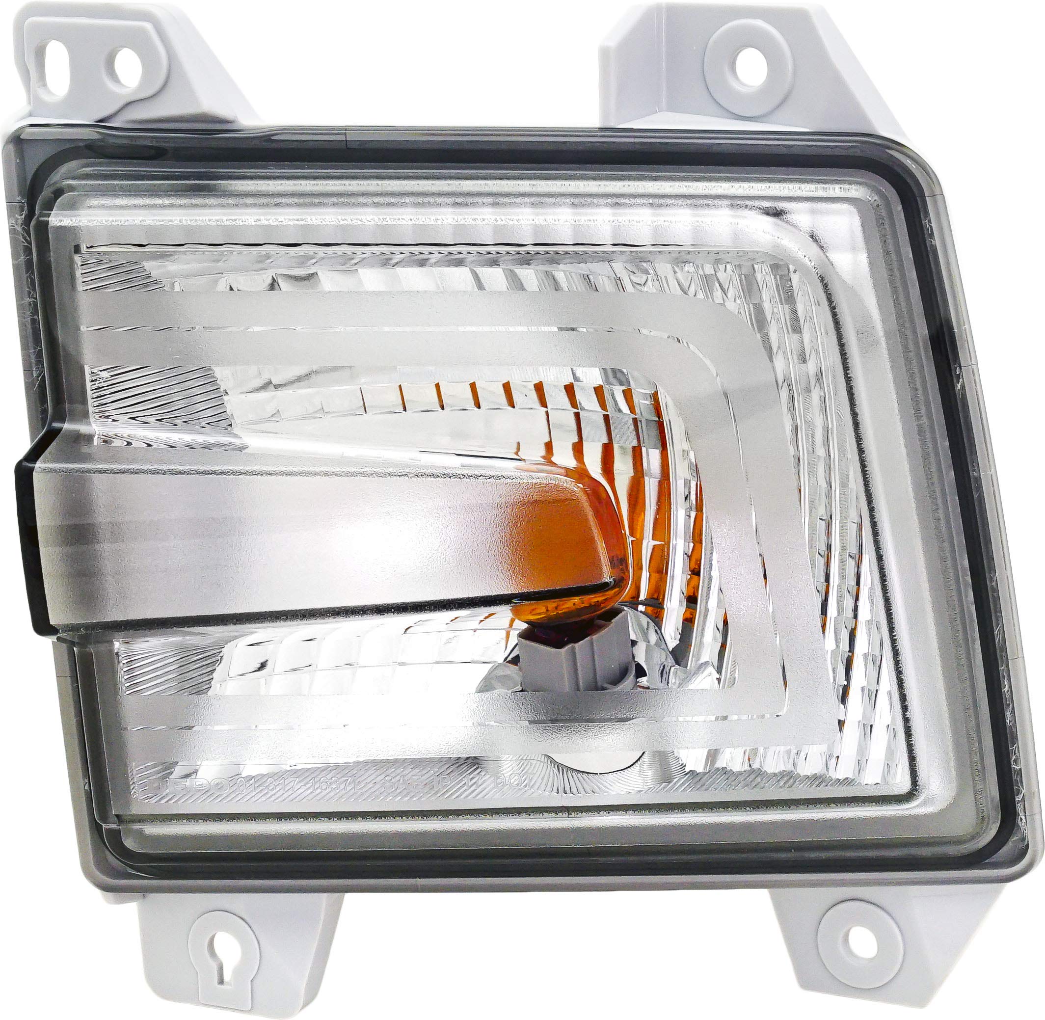 Go-Parts - CAPA-Certified Left (Driver) Side Signal Light Assembly for 2017-2020 Honda Ridgeline - No Park Lights - Perfect Replacement for 2018 & 2019 Models - Ideal for Night Driving and Vehicle Safety Upgrades