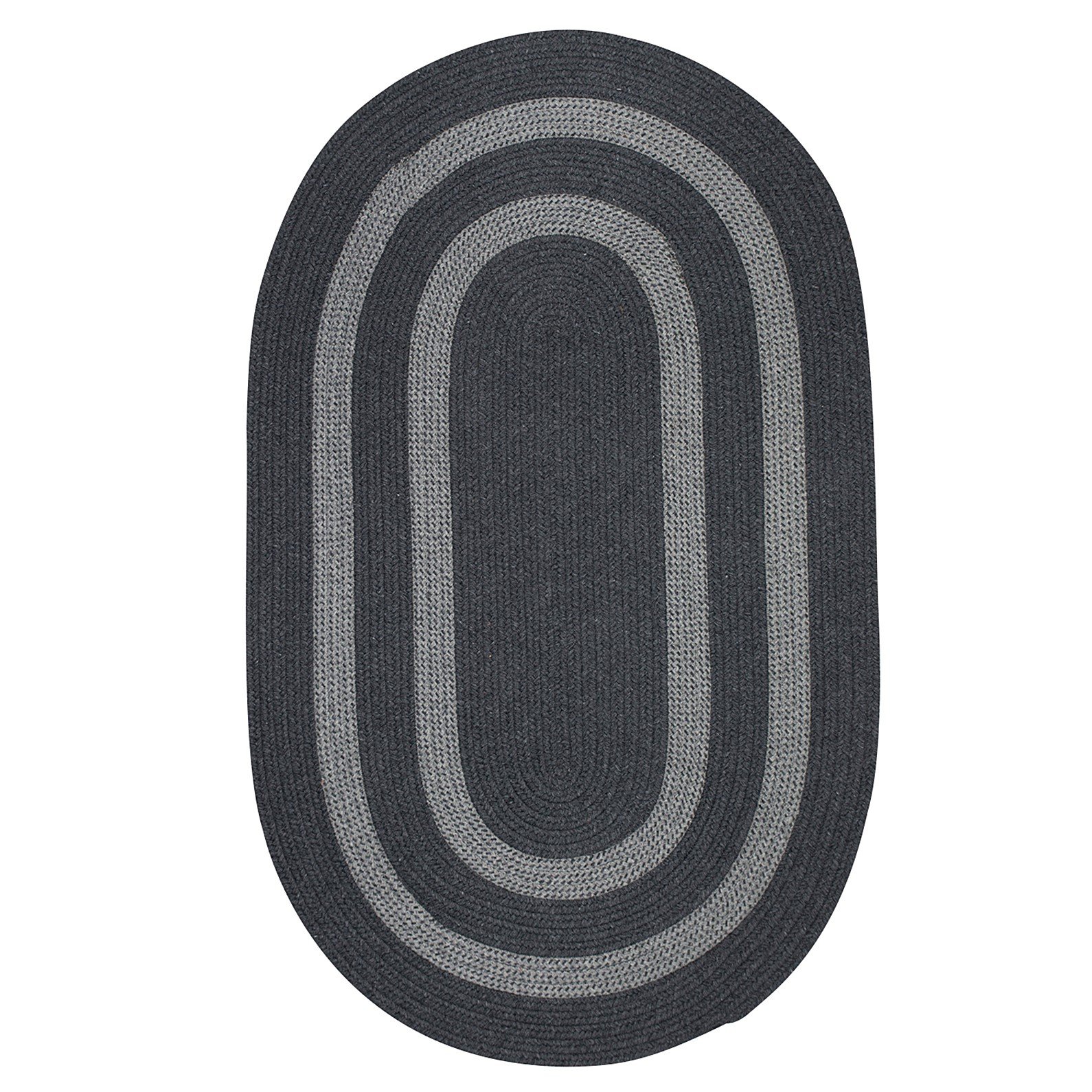Premium Graywood Runner Rug 2' x 12' - Soft Charcoal Gray Hallway Carpet - Perfect for Entryways, Staircases & Narrow Spaces