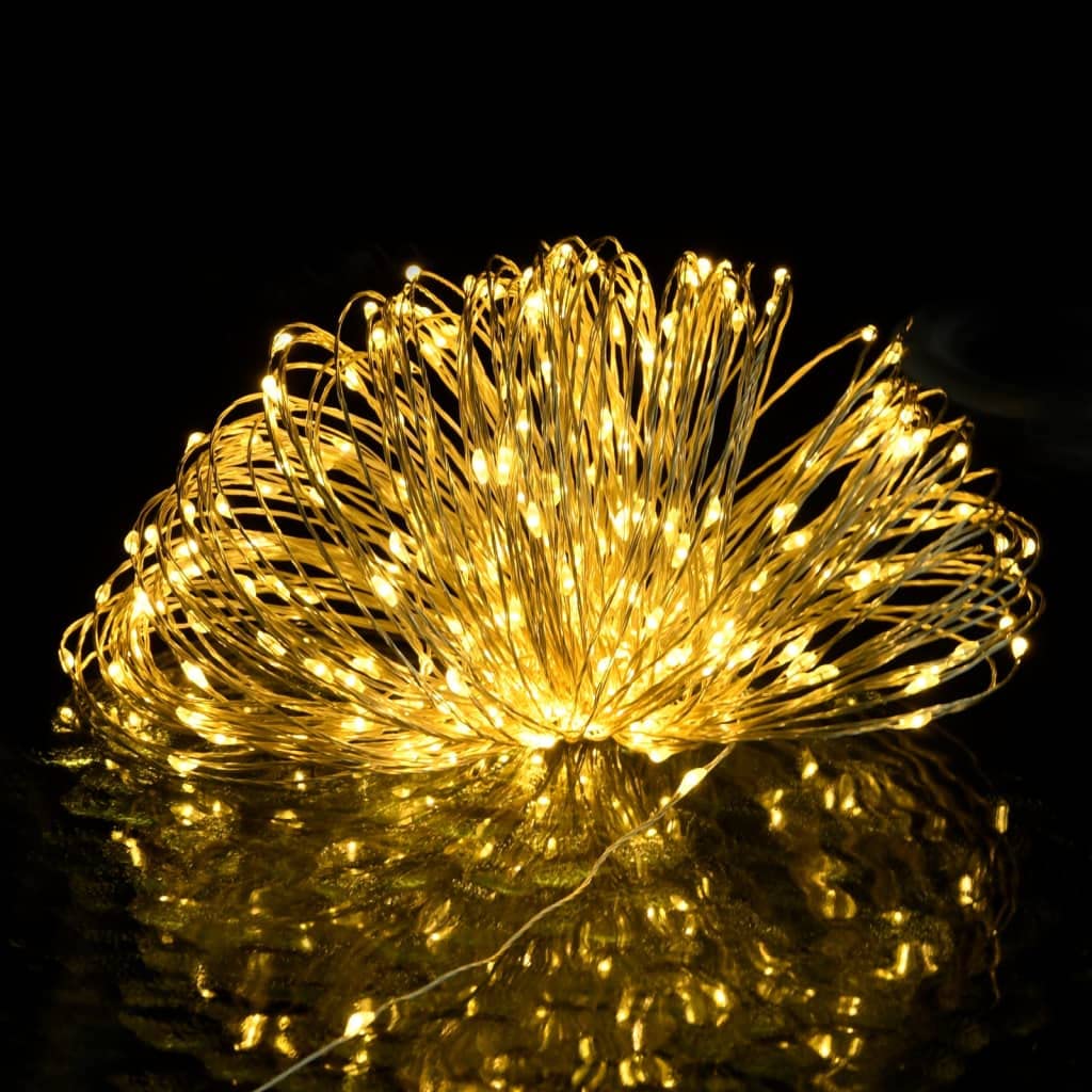 CHARMMA 300 LED Warm White String Lights - 118.1