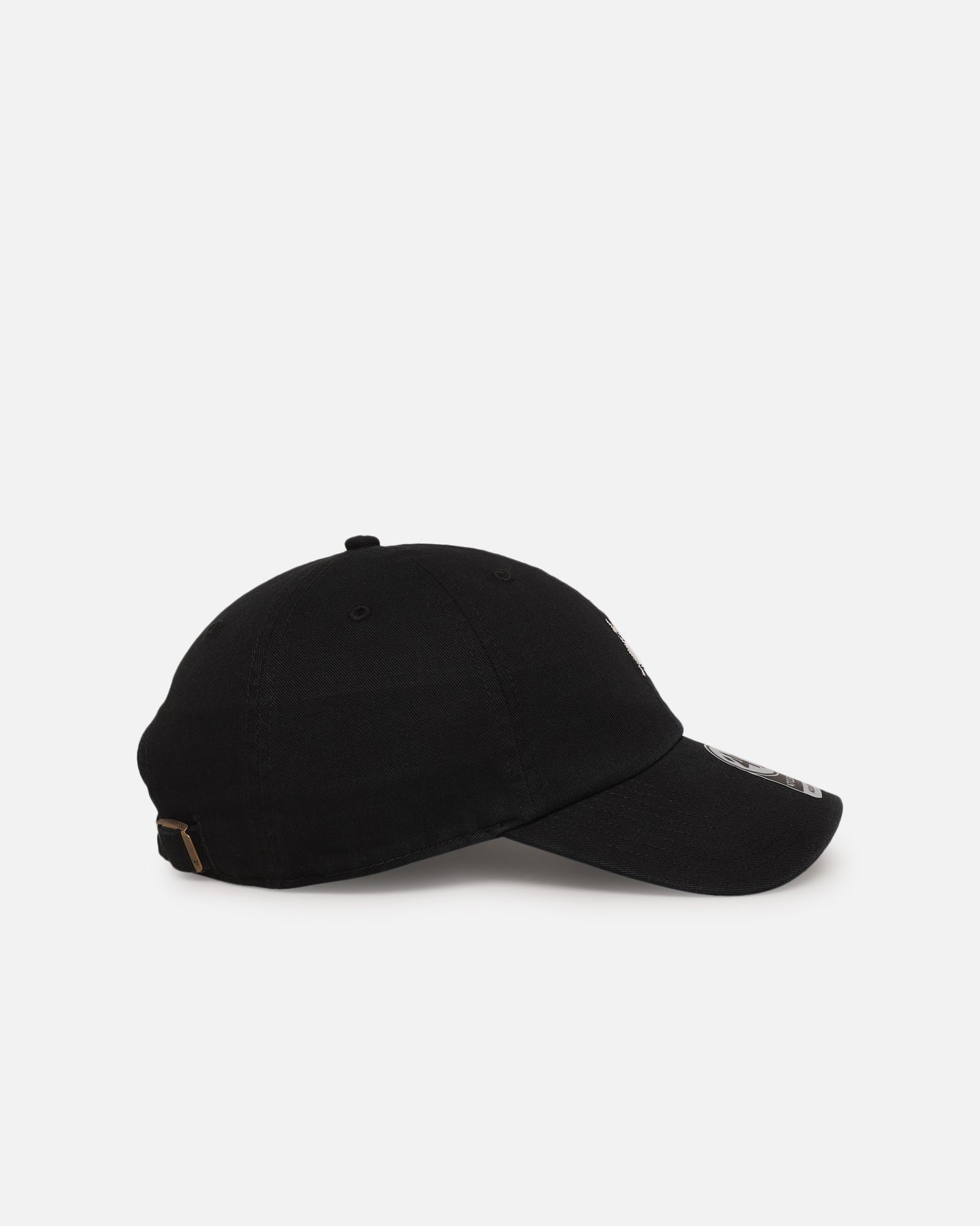 47 Brand French Bulldog 'Dog Collection' 47 Clean Up Strapback Black Hat - Adjustable Snapback Cap for Dog Lovers - Perfect for Casual Wear, Outdoor Activities and Pet-Themed Events