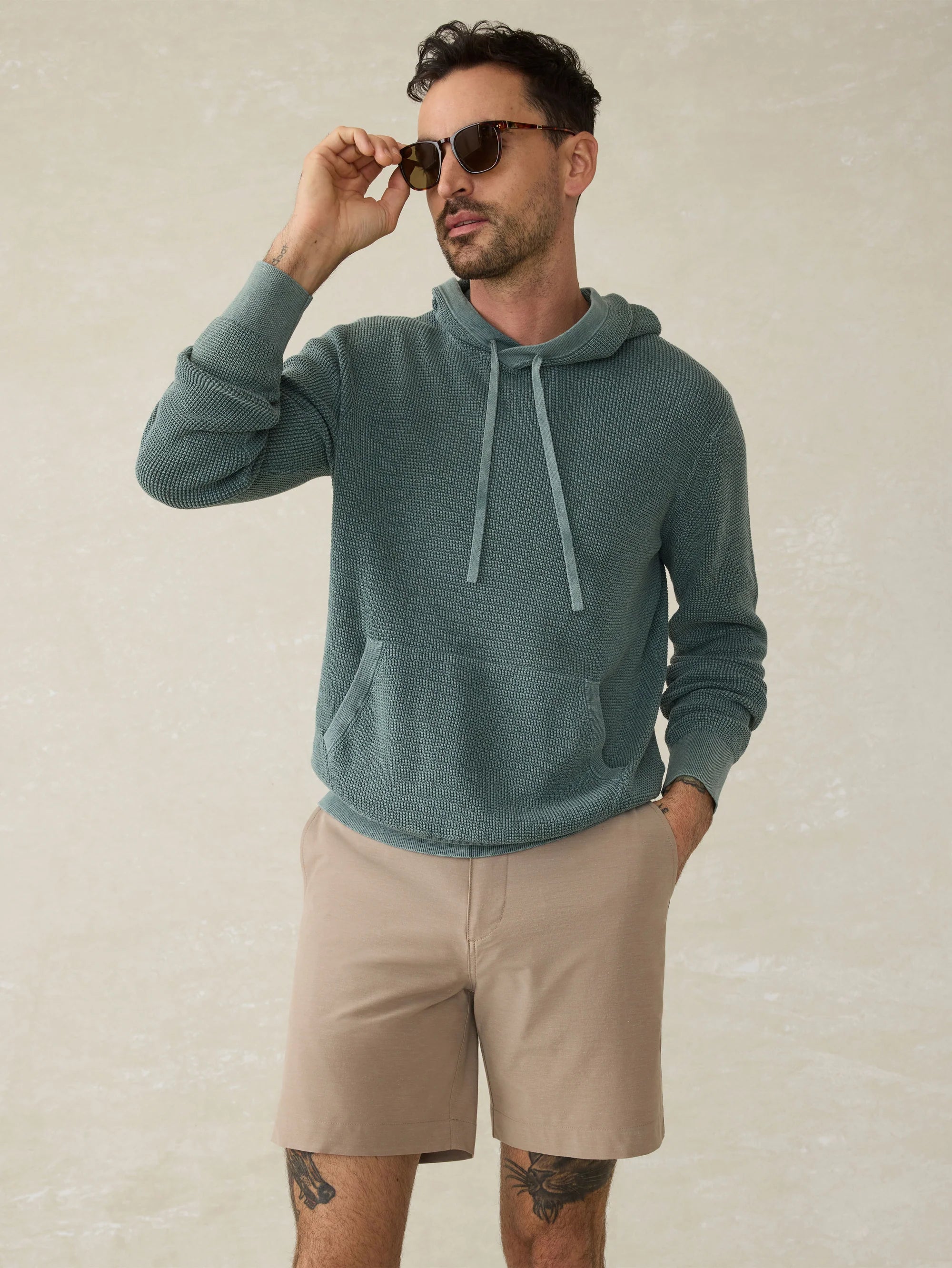 FAHERTY Men's All-Day Comfort Shorts - Lightweight, Breathable & Quick-Dry for Outdoor Activities, Travel & Casual Wear