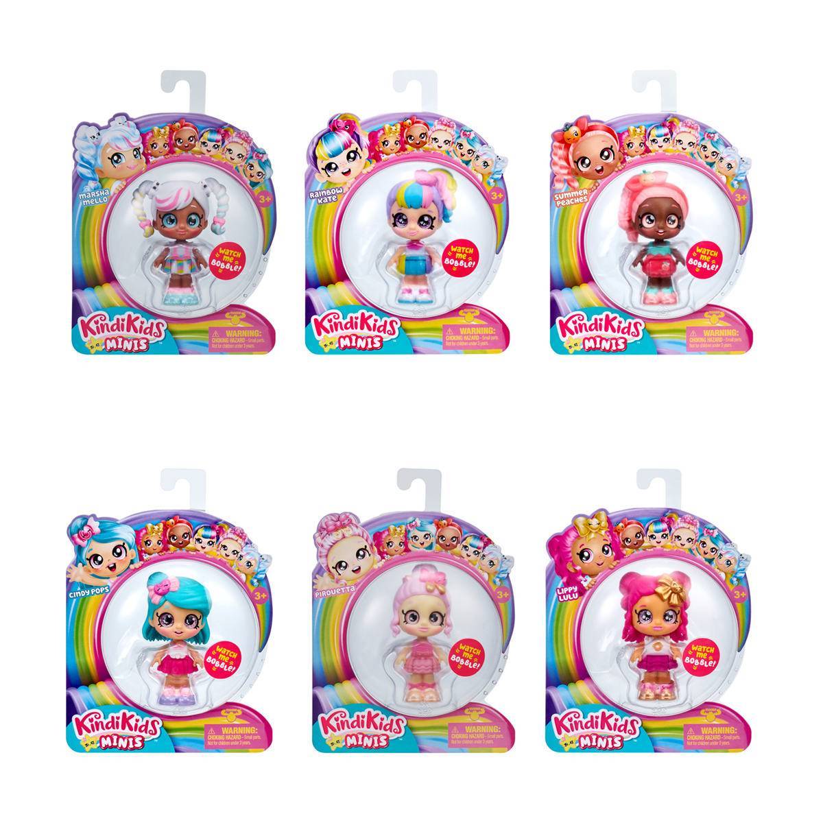 Kindikids Minis Series 1 Mini Dolls Collection - Cute Miniature Dolls for Kids, Perfect for Playtime, Collecting & Gift Giving