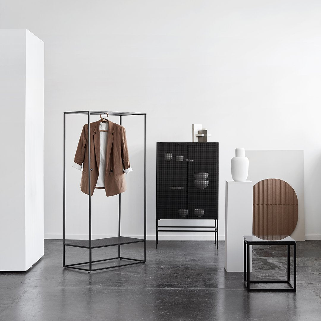 Kristina Dam Studio Grid Cabinet - Modern Storage Solution for Living Room, Bedroom & Office - Stylish & Functional Home Organization