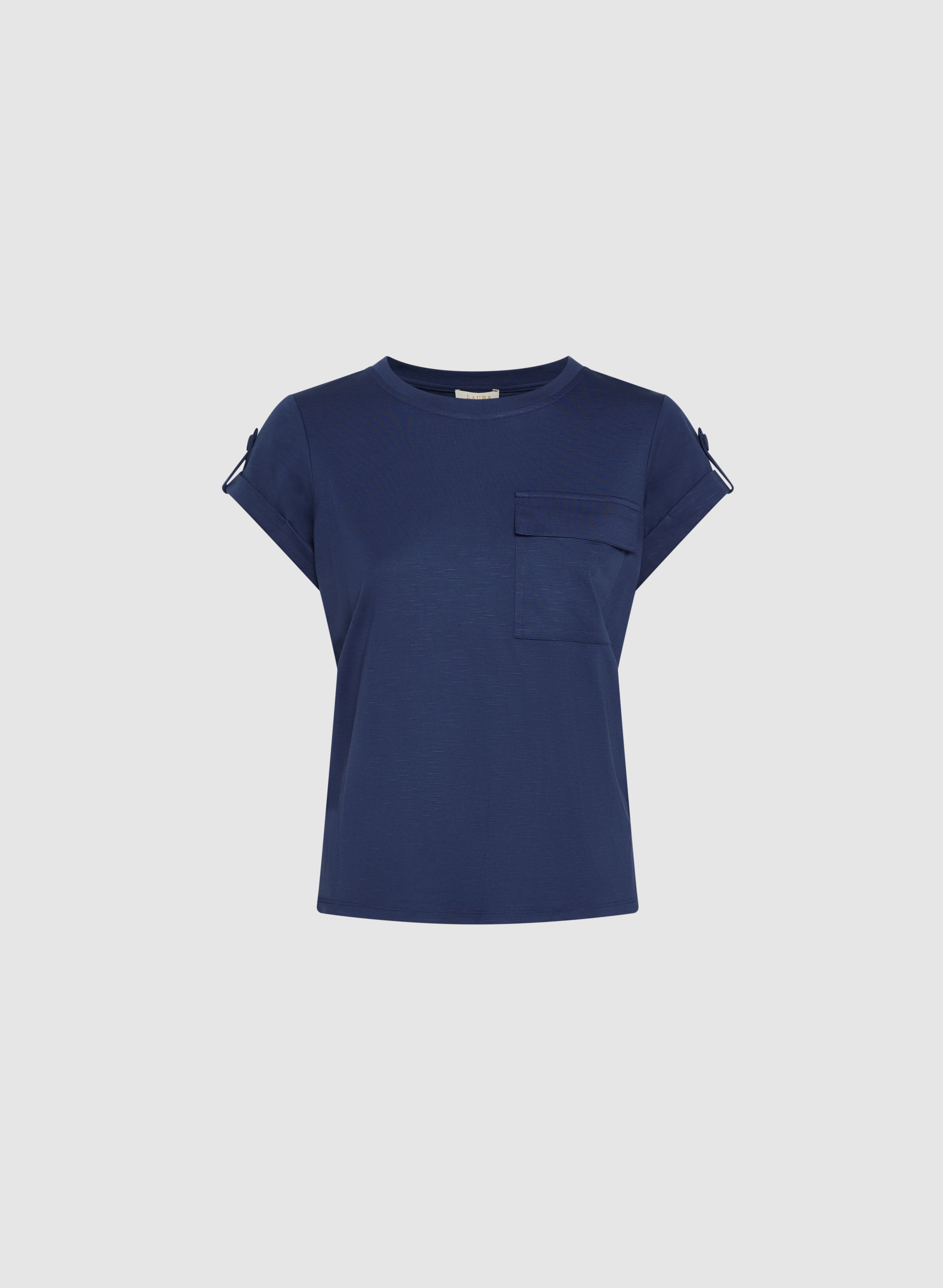 Cuffed Sleeve T-Shirt for Men & Women | Comfortable Casual Short Sleeve Tee | Perfect for Everyday Wear, Outings & Street Style Fashion