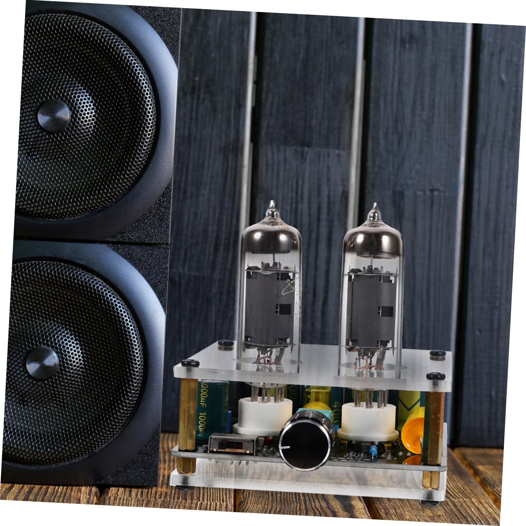 ARTIBETTER Vacuum Tube Preamp Stereo Phono Preamplifier Board for Turntable & Record Player - High-Fidelity Audio Enhancement for Vinyl Lovers & Home Theater Systems