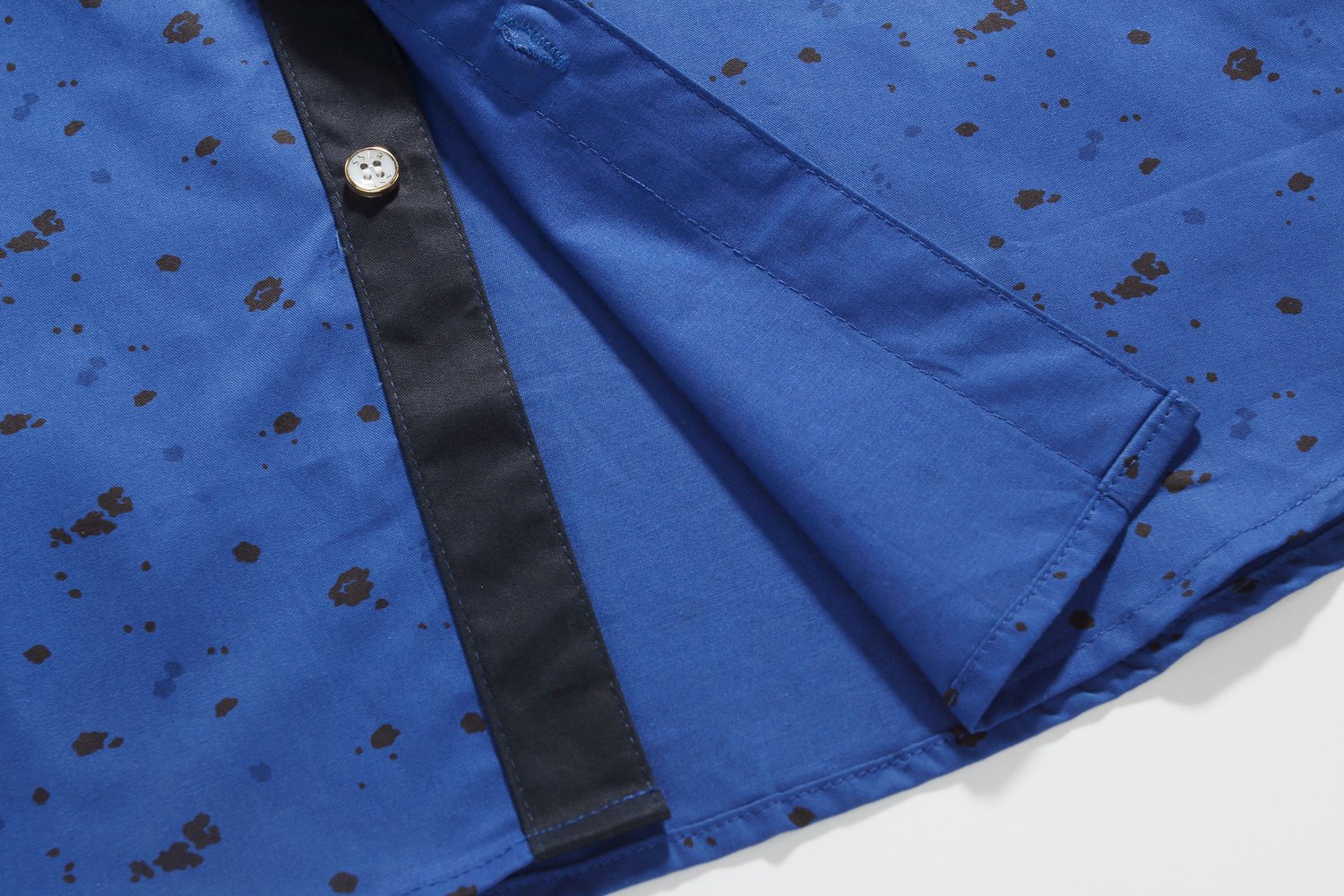 Men's Casual Dress Shirts - Stylish Cotton Button Up Shirts with Print Pocket, Short Sleeve Summer Shirts for Office, Party & Everyday Wear