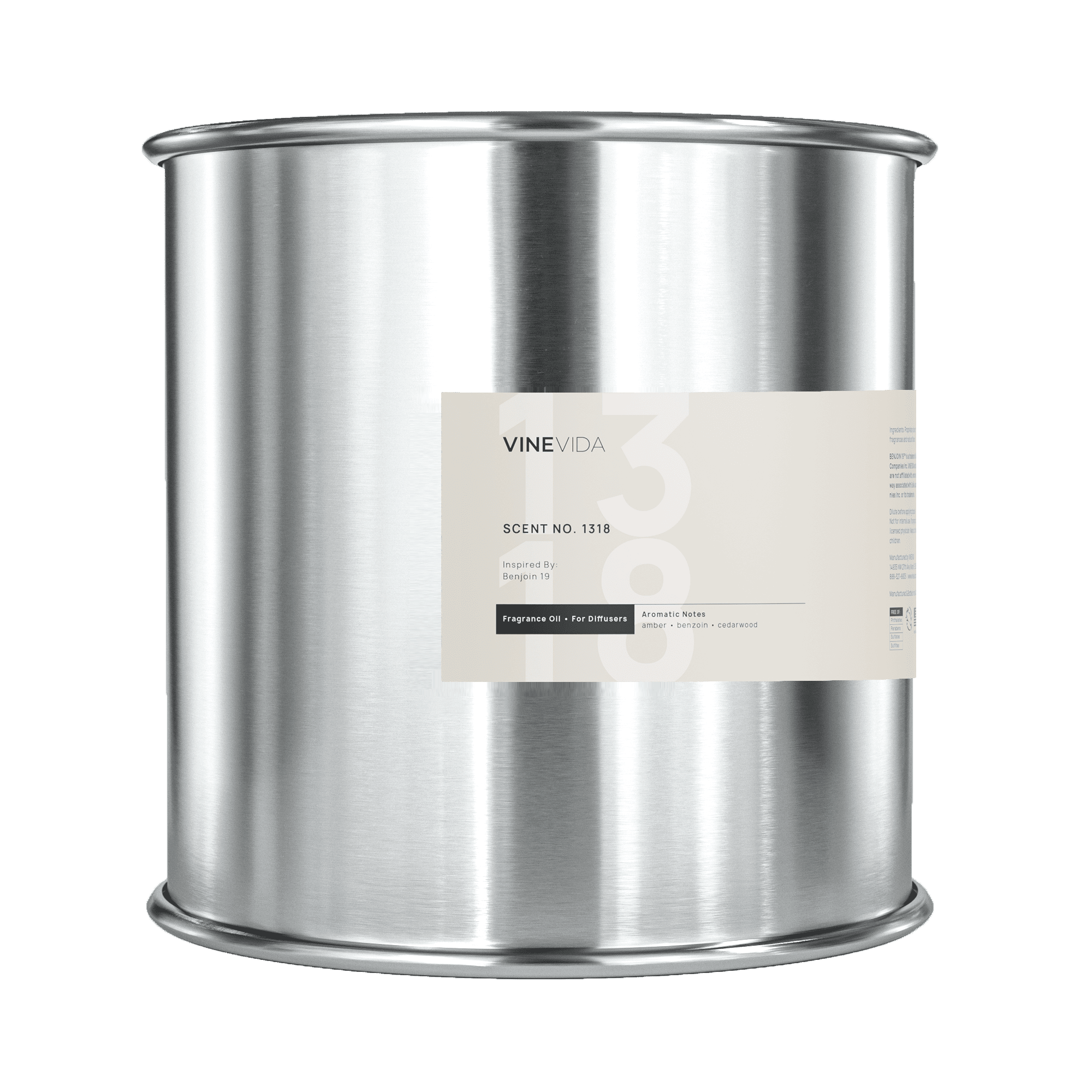NO. 1318 Fragrance Oil for Cold Air Diffusers - Le Labo Benjoin 19 Inspired Scented Oil | Perfect for Aromatherapy, Home & Office Relaxation