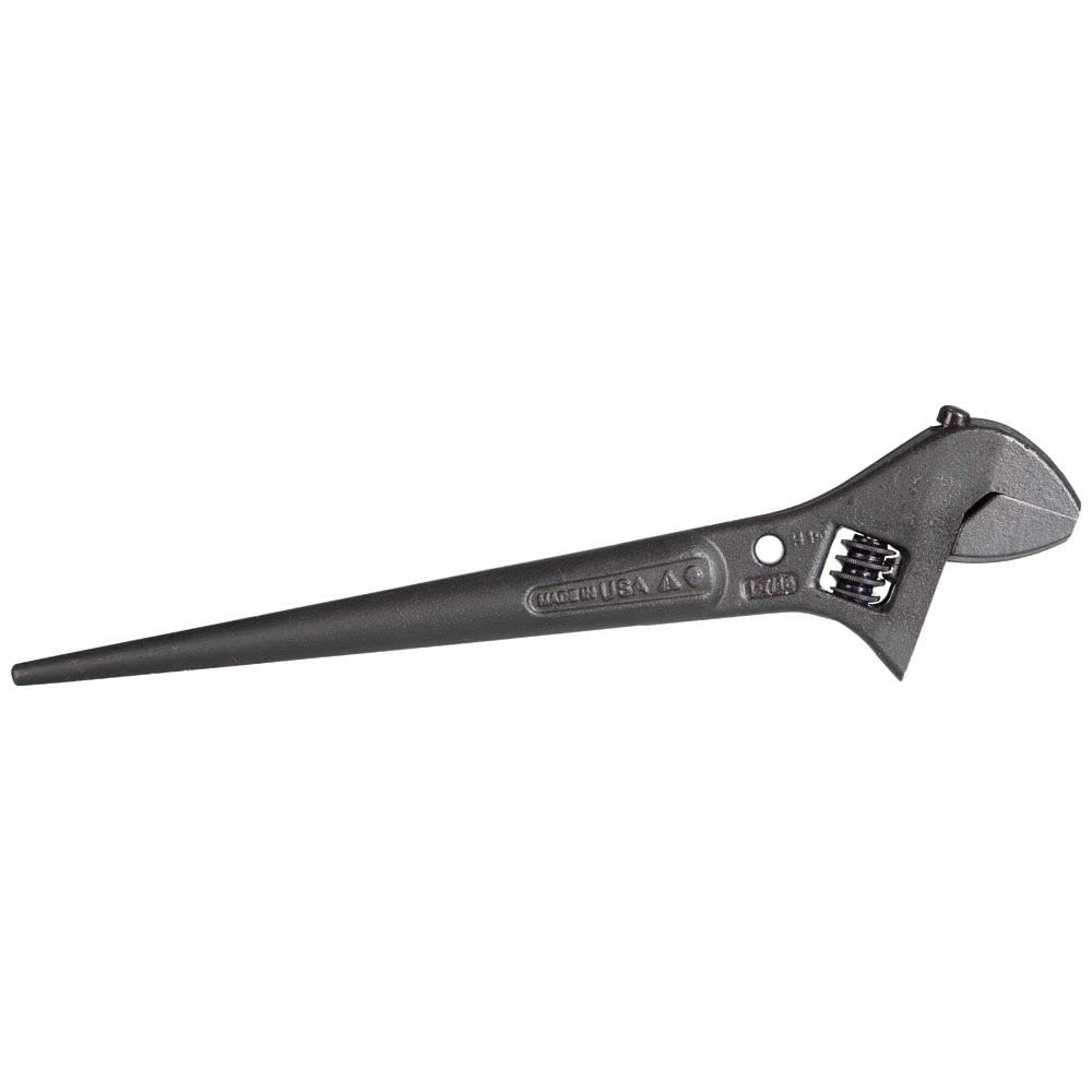 Klein Tools 3227 Adjustable Wrench 10-Inch for Construction & Plumbing